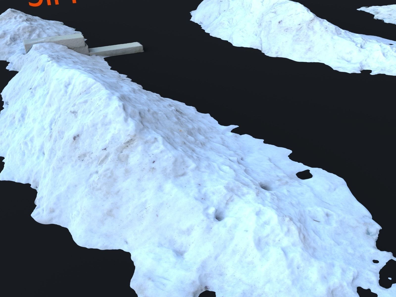 Winter Pack Low-poly 3D model_4