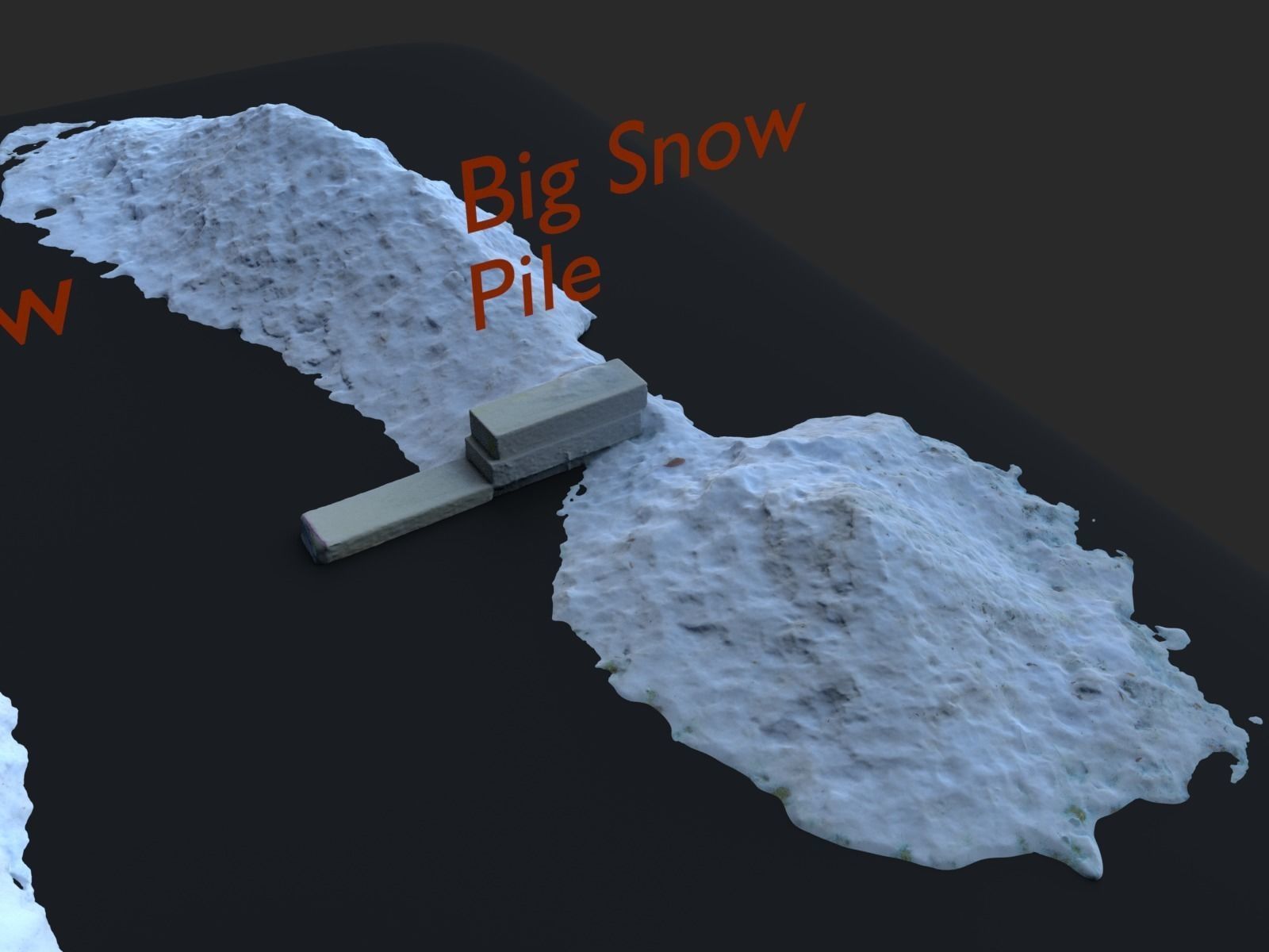Winter Pack Low-poly 3D model_3
