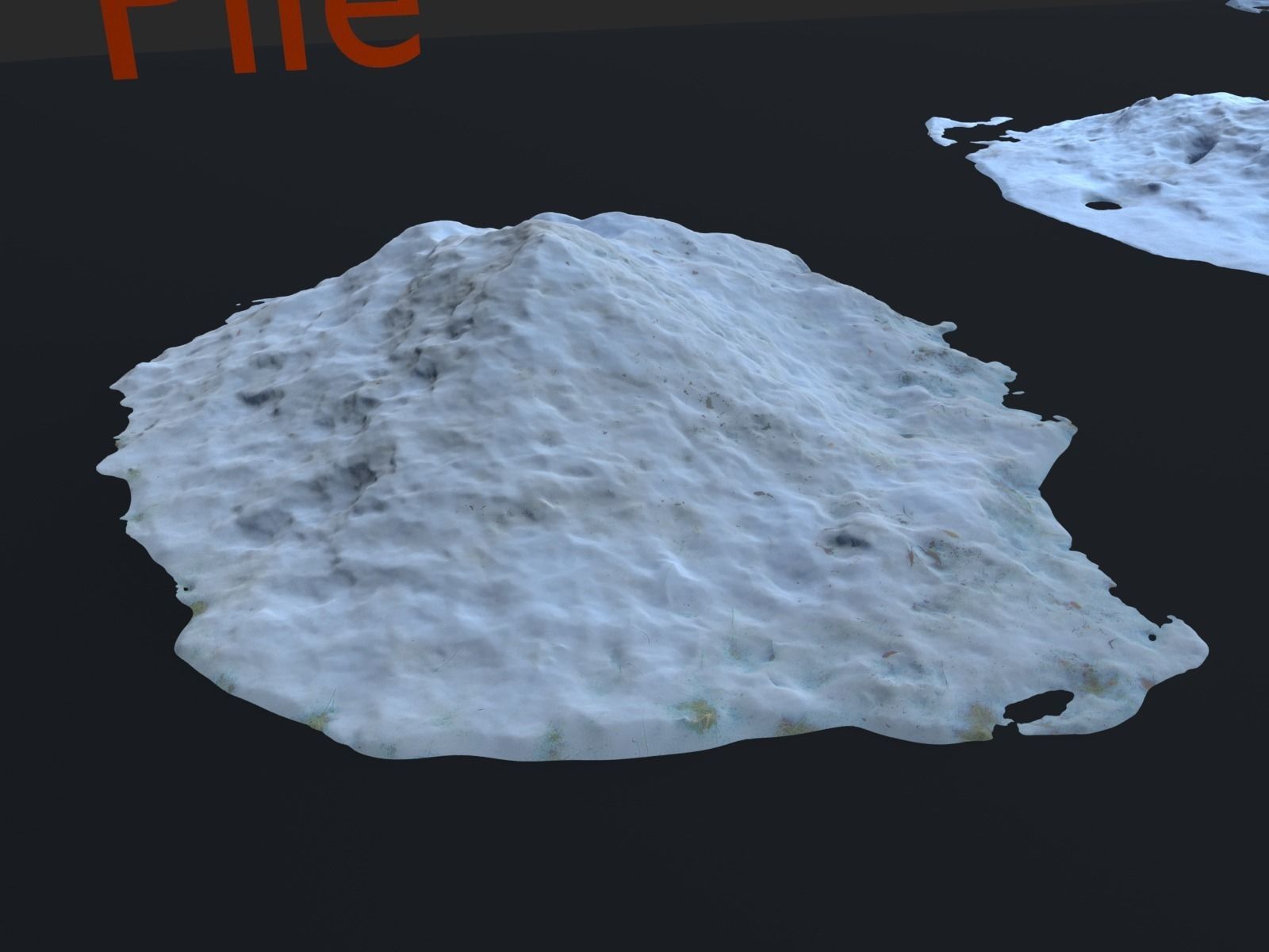 Winter Pack Low-poly 3D model_1