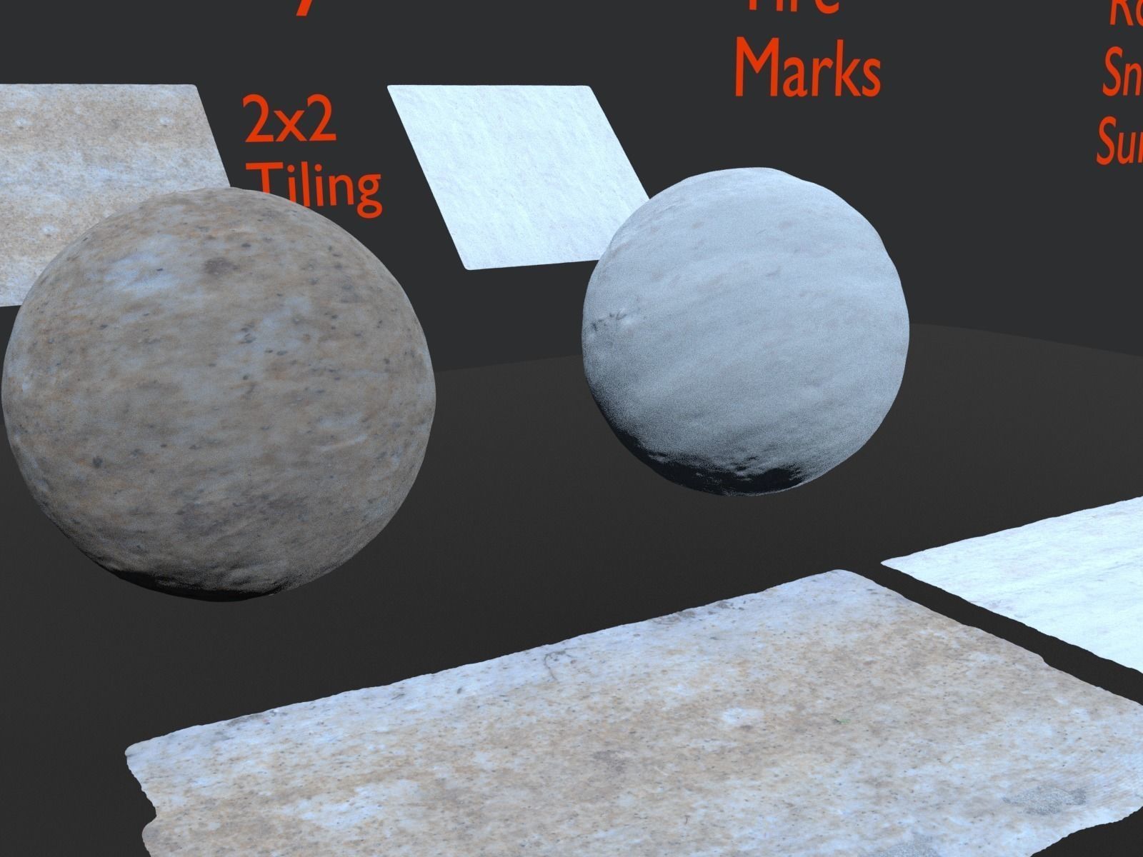 Winter Pack Low-poly 3D model_6