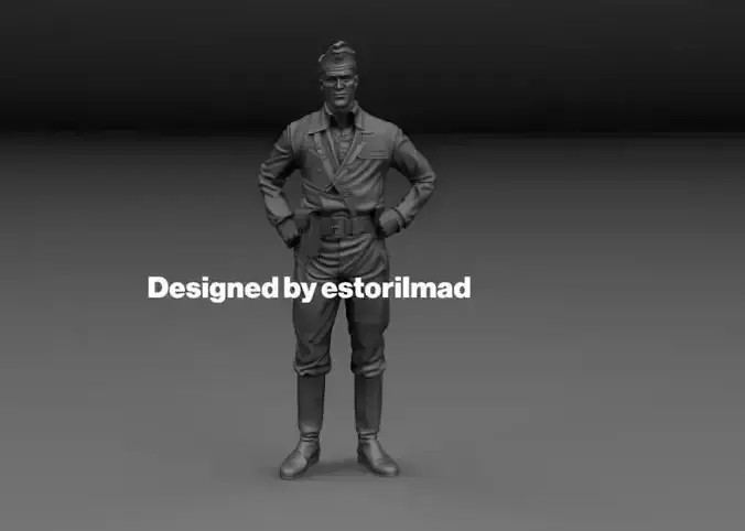 OFICIAL TANQUISTA NACIONAL GUERRA CIVIL 