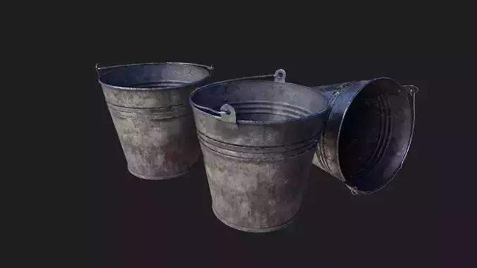 Old Rusty Steeel Bucket