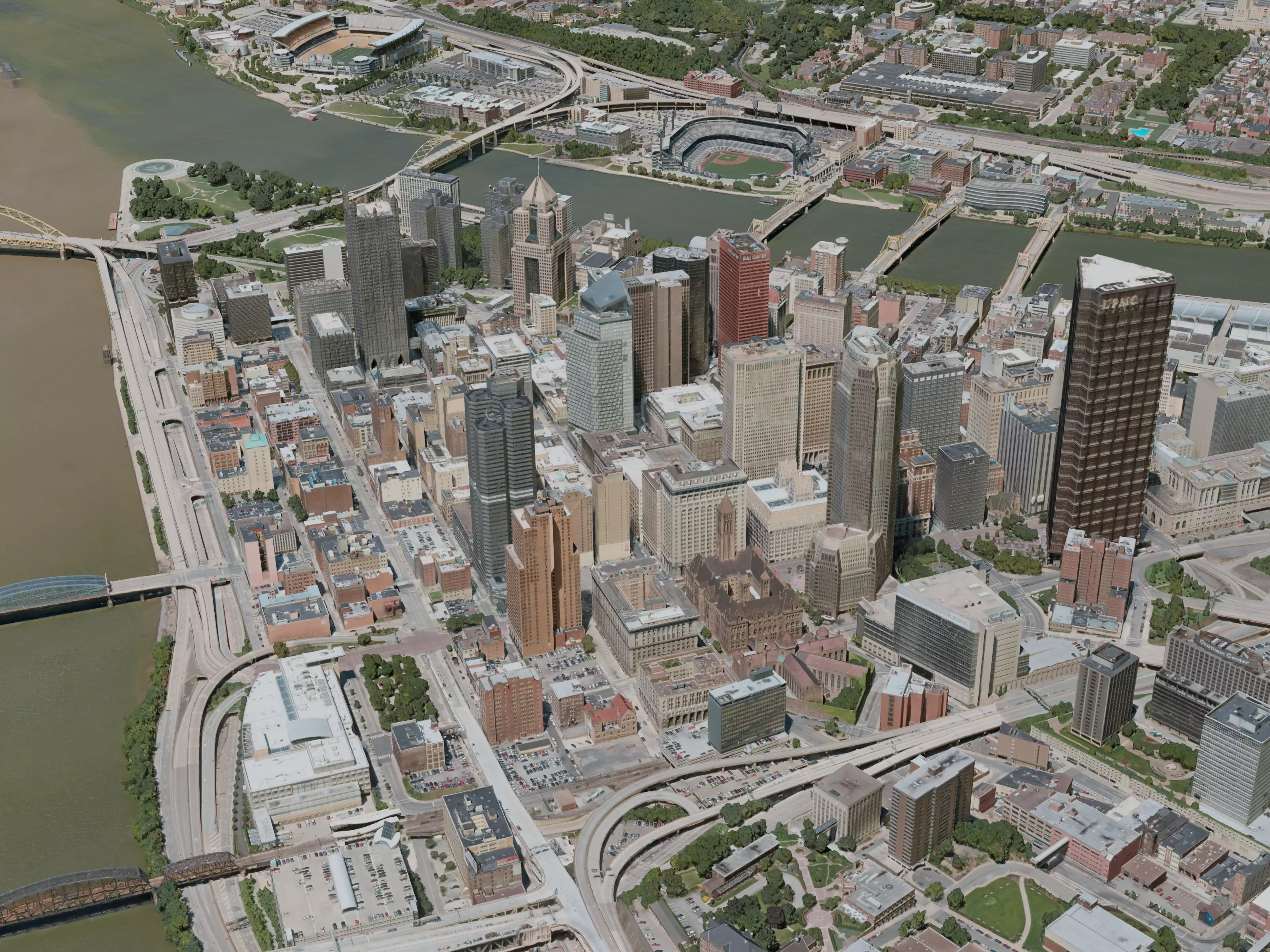 Pittsburgh City 3D model