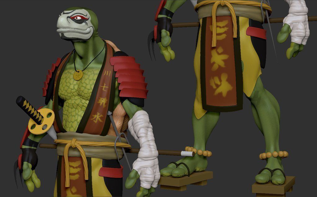 Shuisheng A World of Warcraft Entry by Evil Raz Low-poly 3D model_2