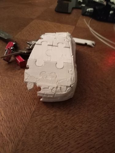 Car Puzzle AAA 3D print model 2