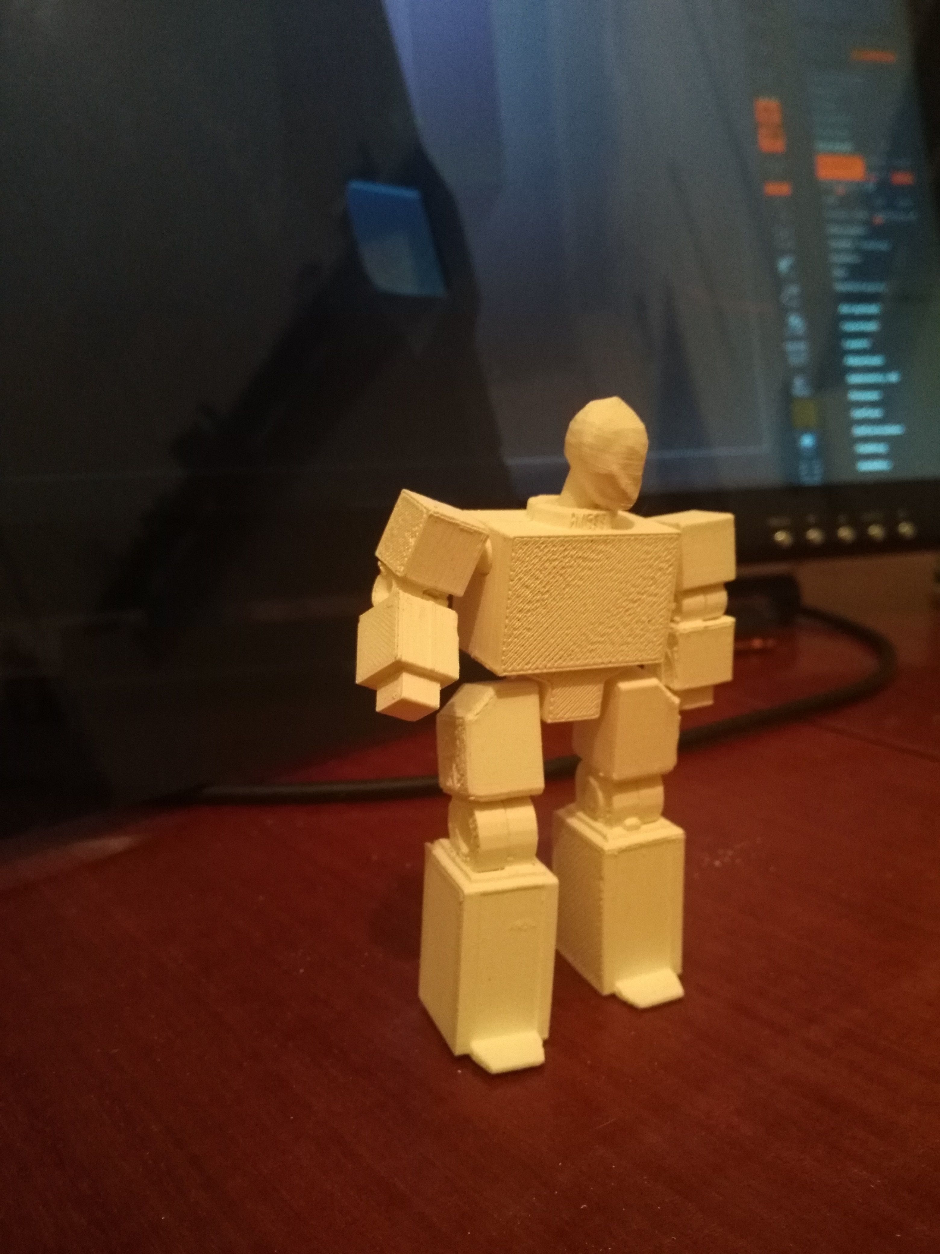 Radio Robot AAA 3D print model_19