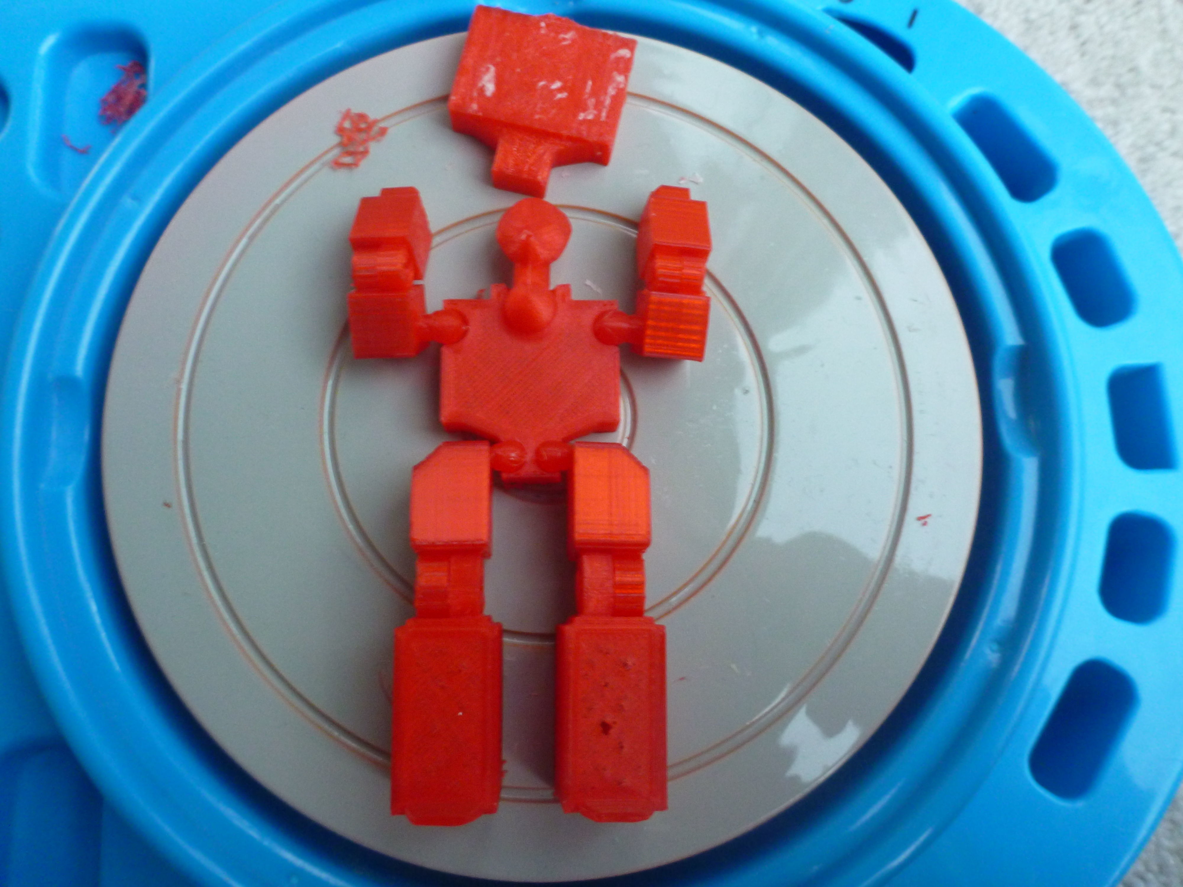 Radio Robot AAA 3D print model_14