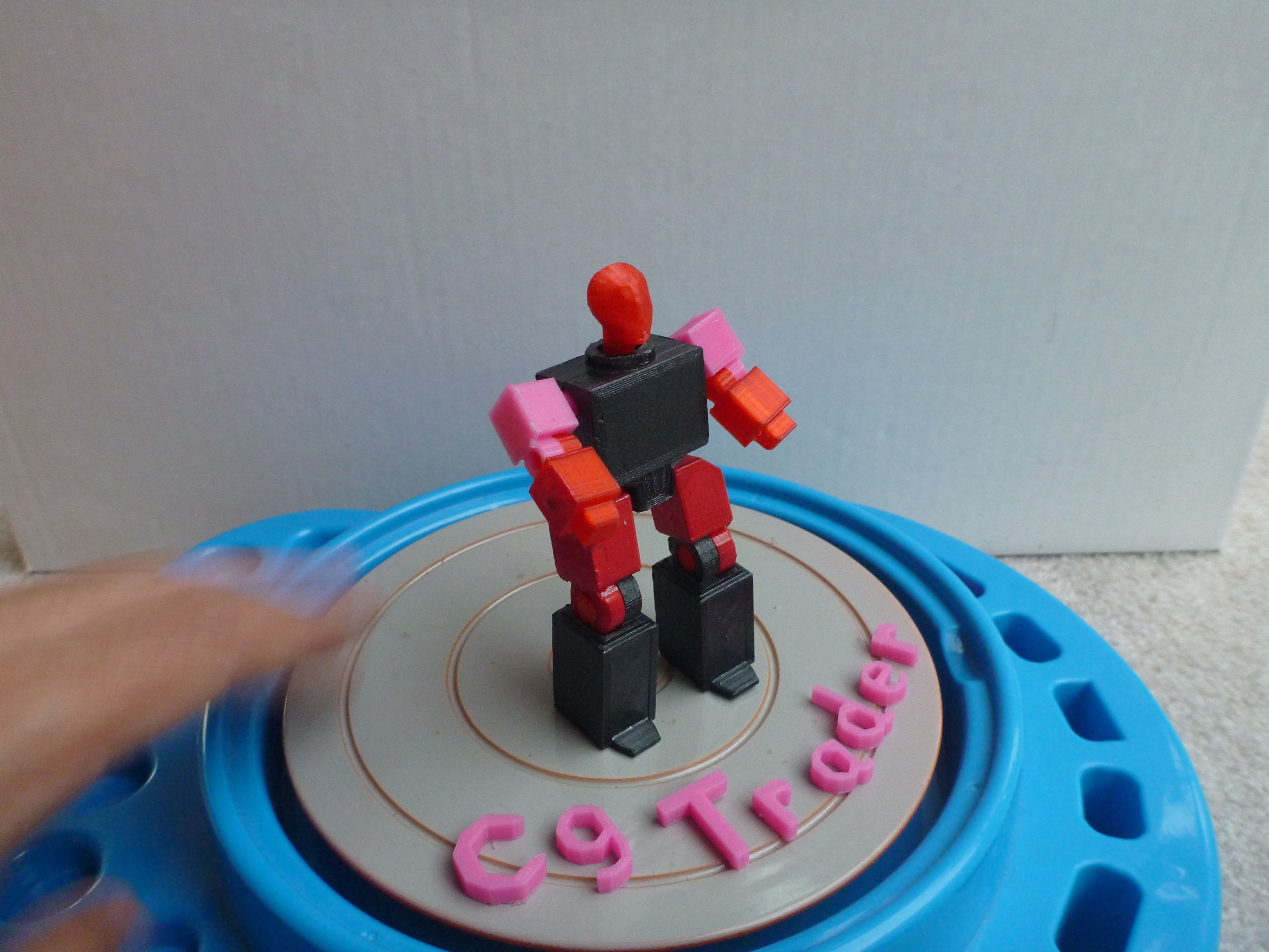 Radio Robot AAA 3D print model_15