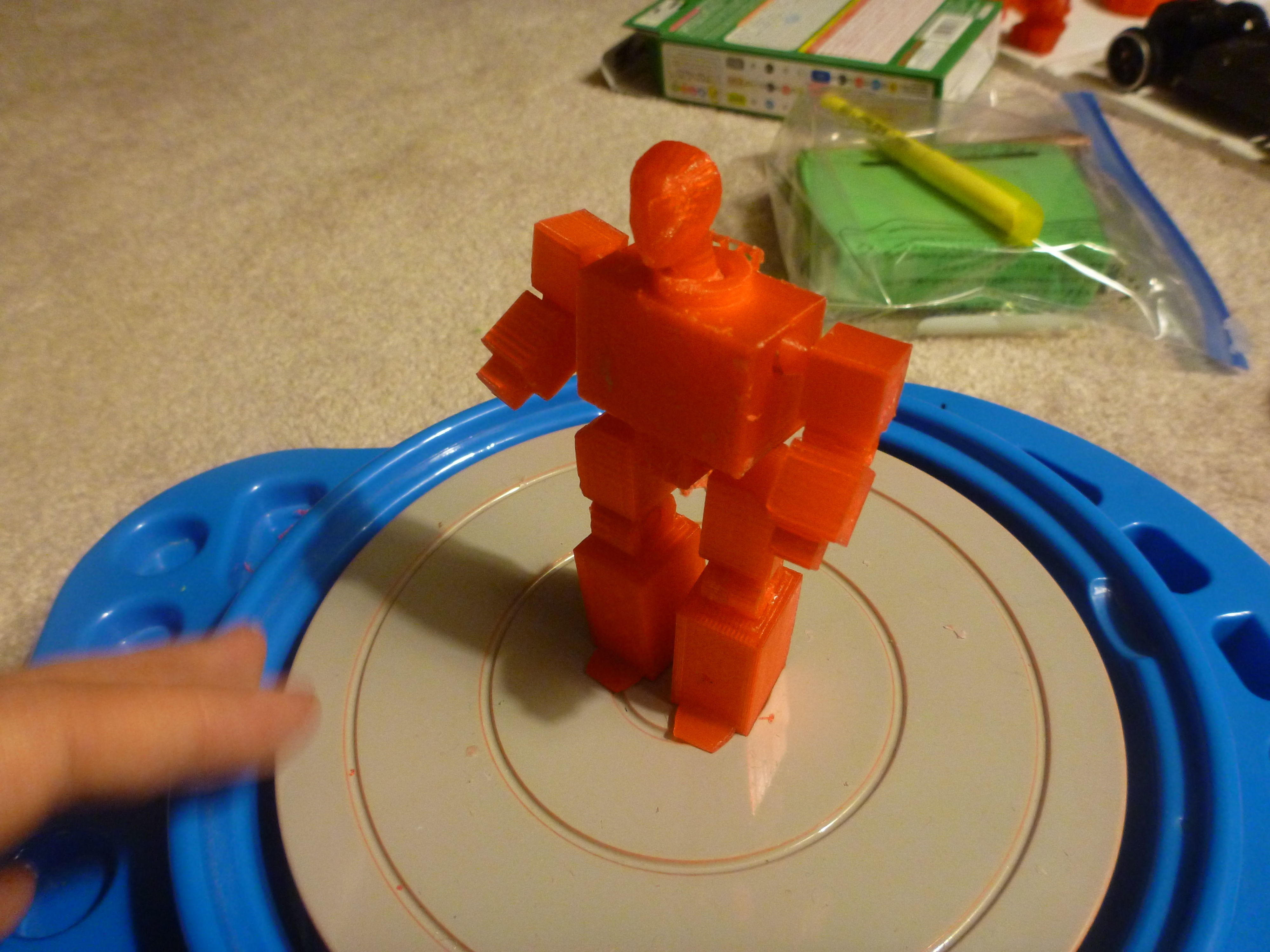 Radio Robot AAA 3D print model_23