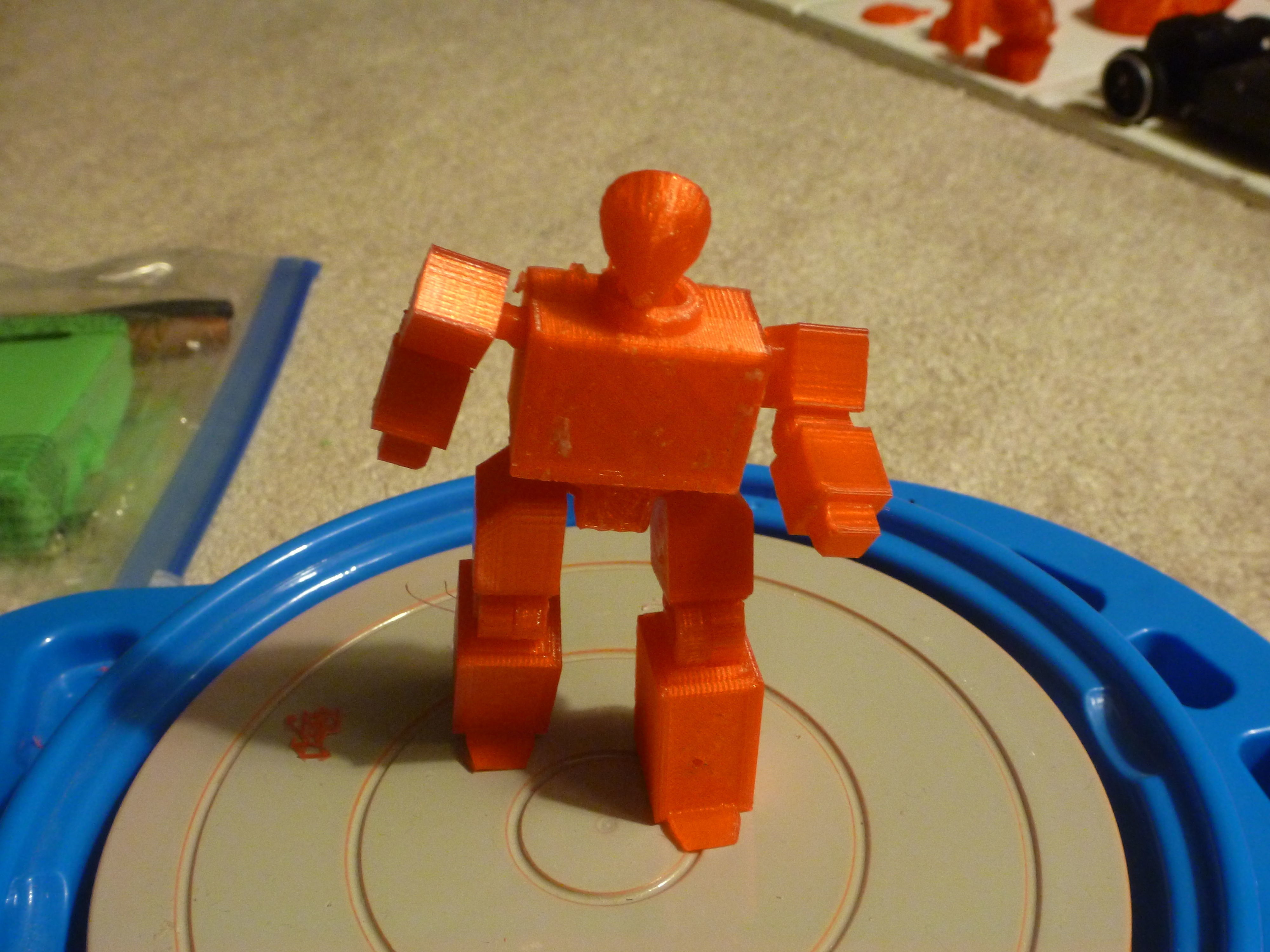 Radio Robot AAA 3D print model_22