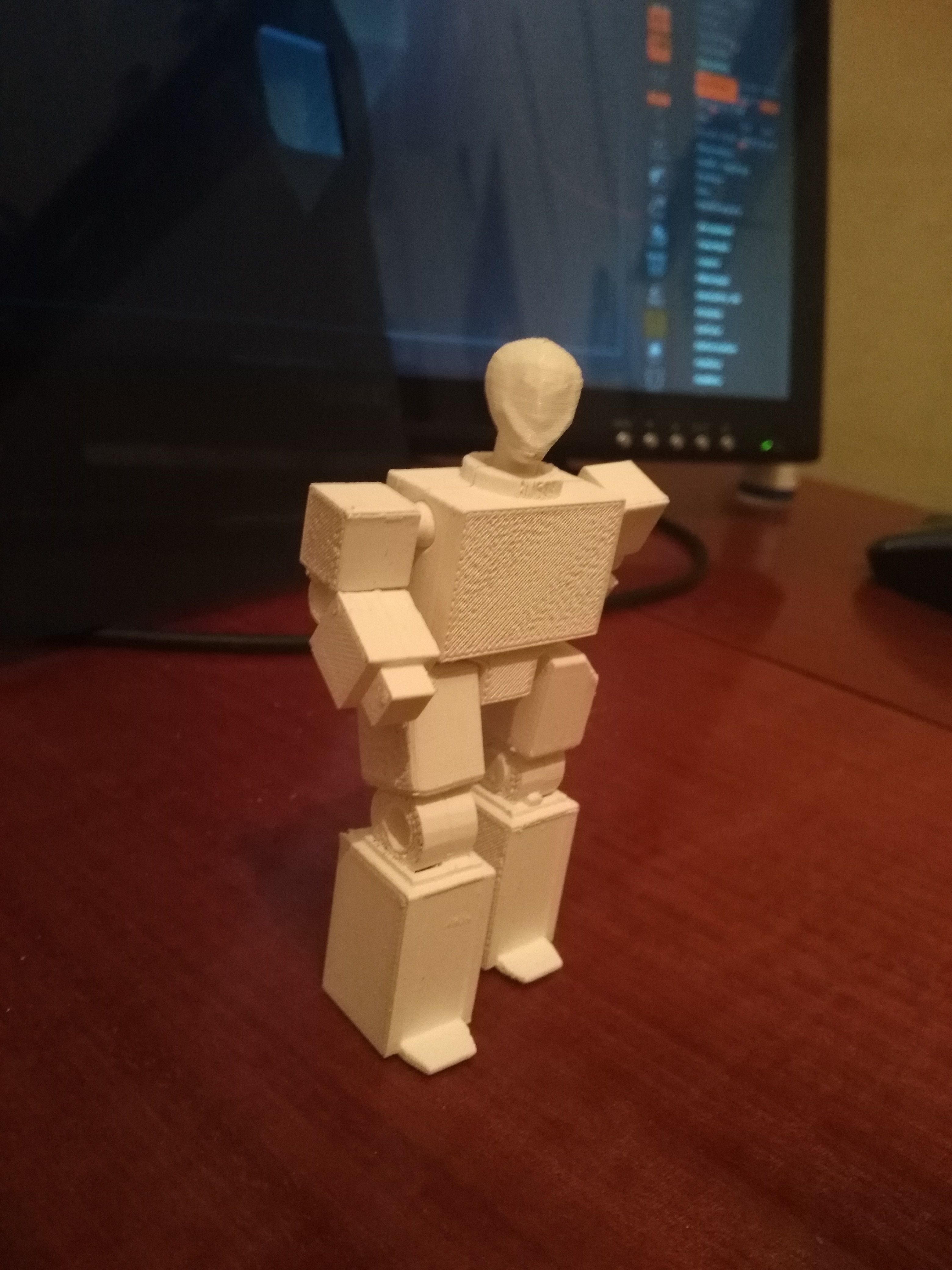 Radio Robot AAA 3D print model_16