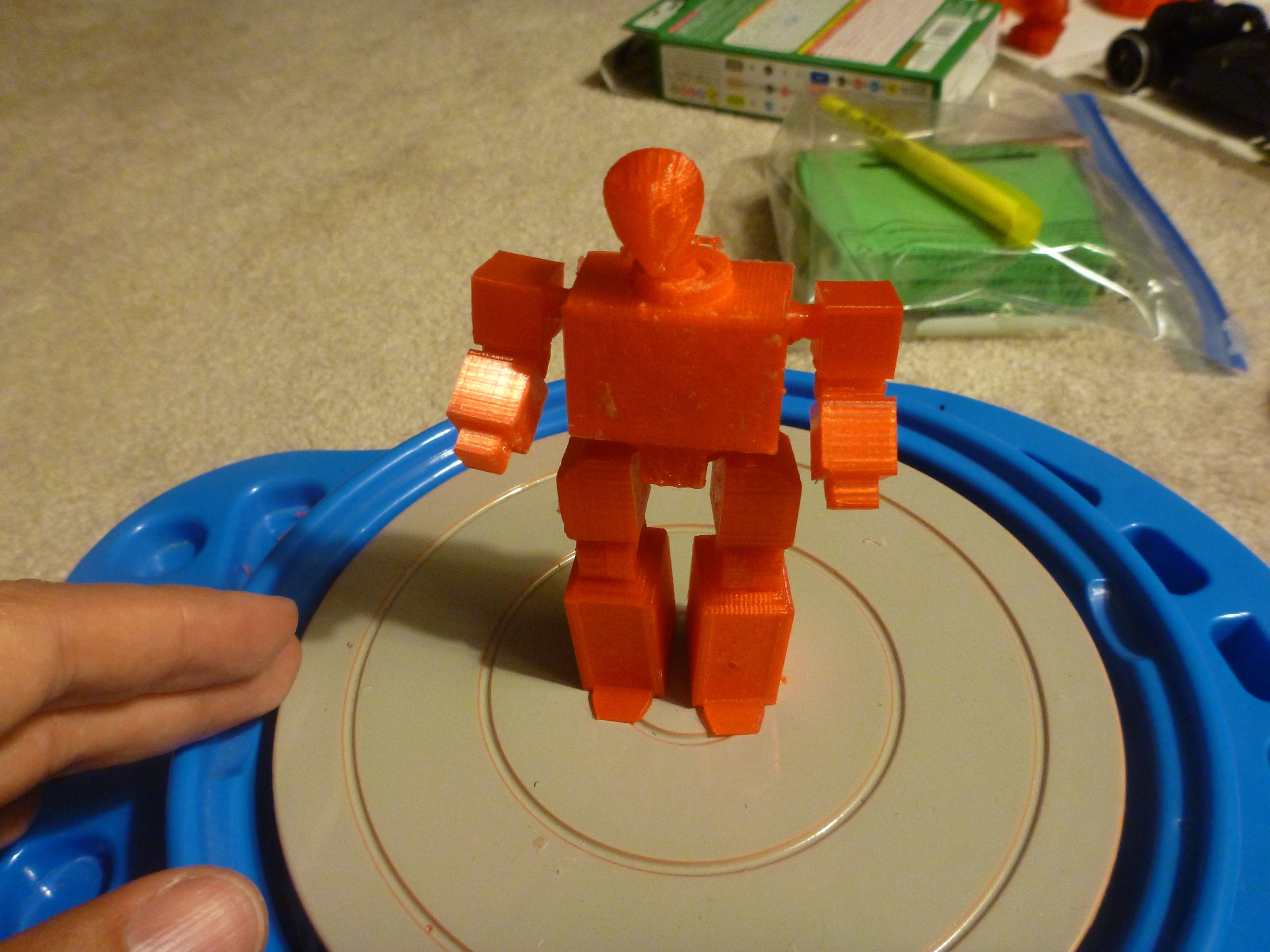 Radio Robot AAA 3D print model_25