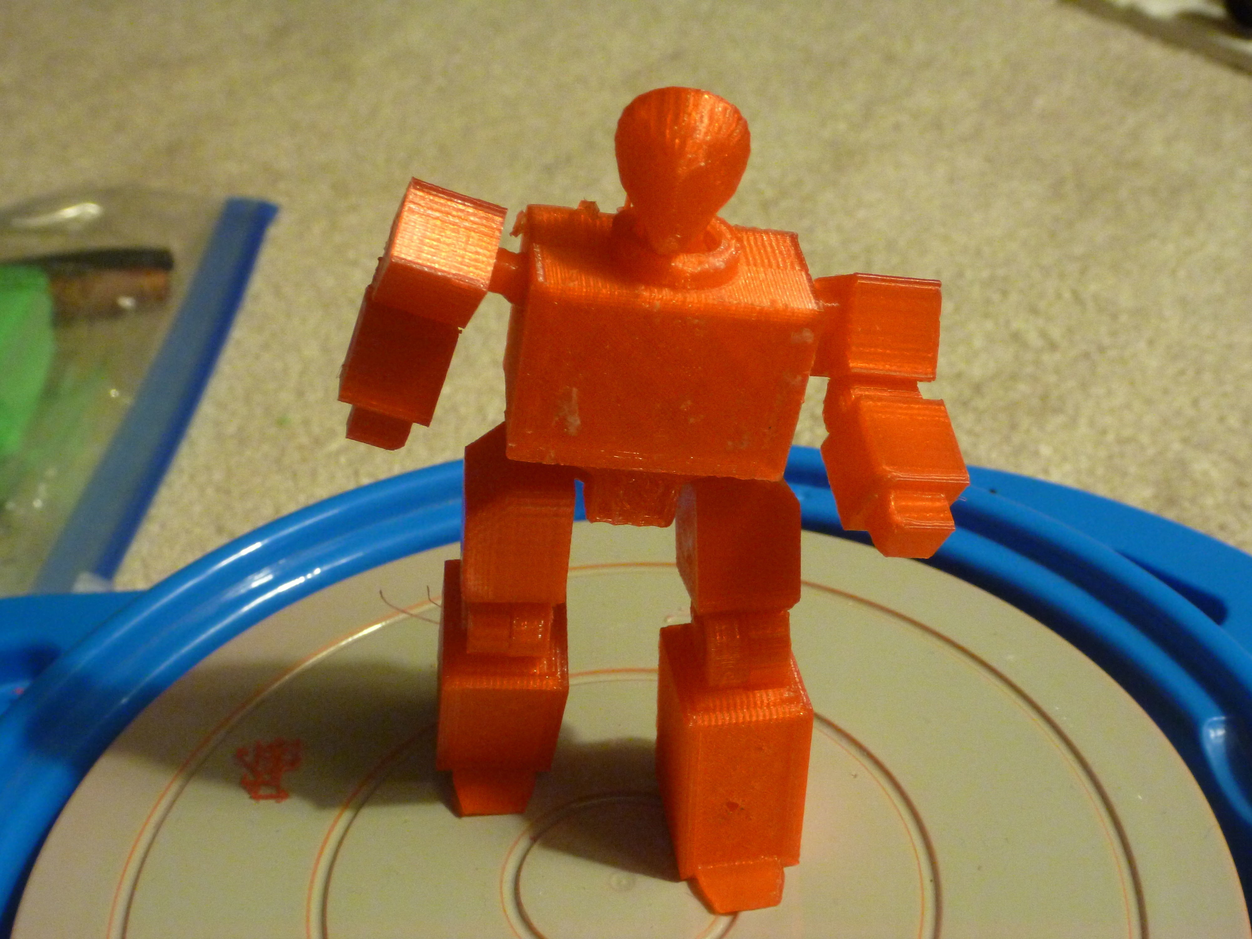 Radio Robot AAA 3D print model_3