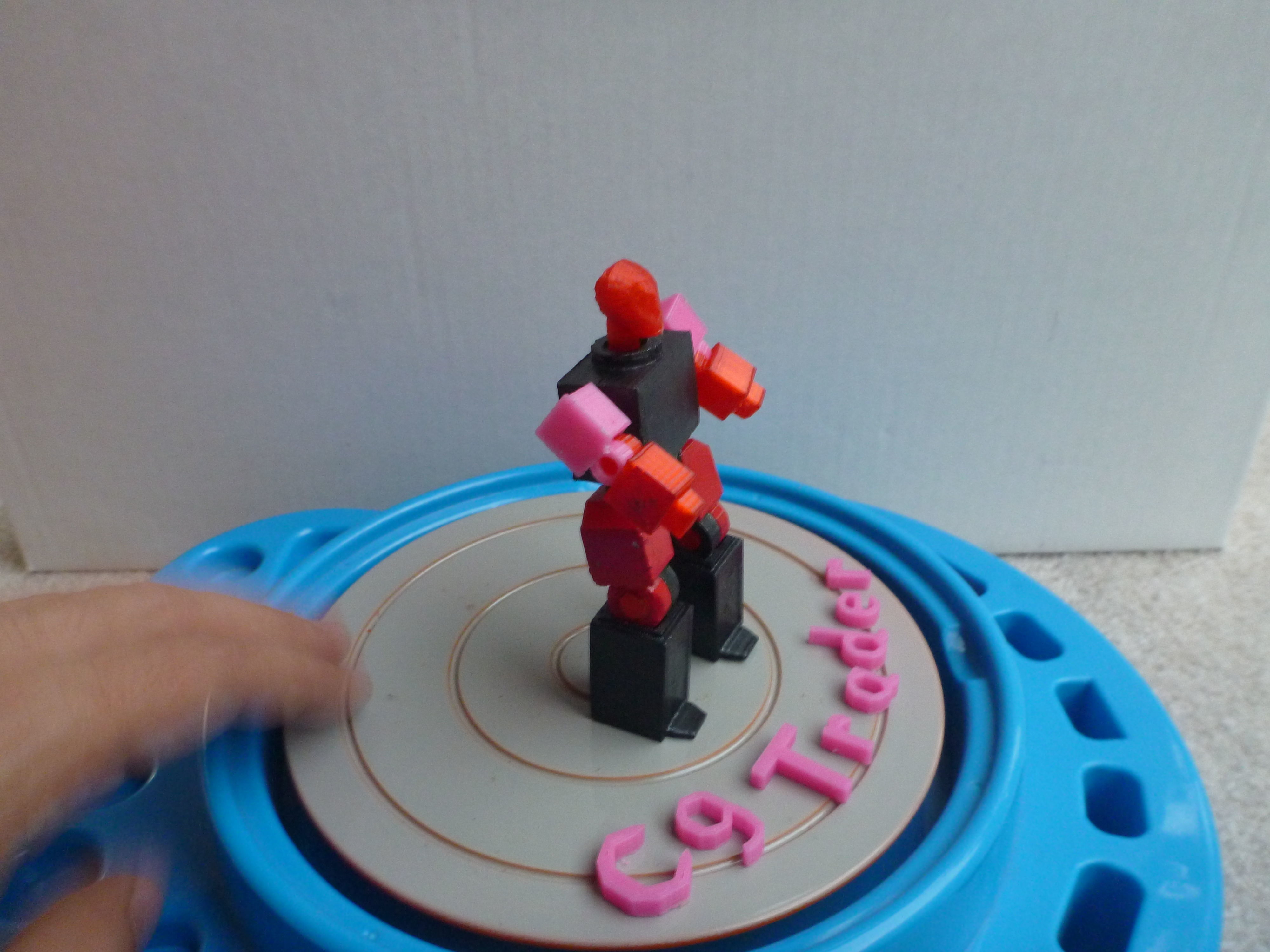 Radio Robot AAA 3D print model_12