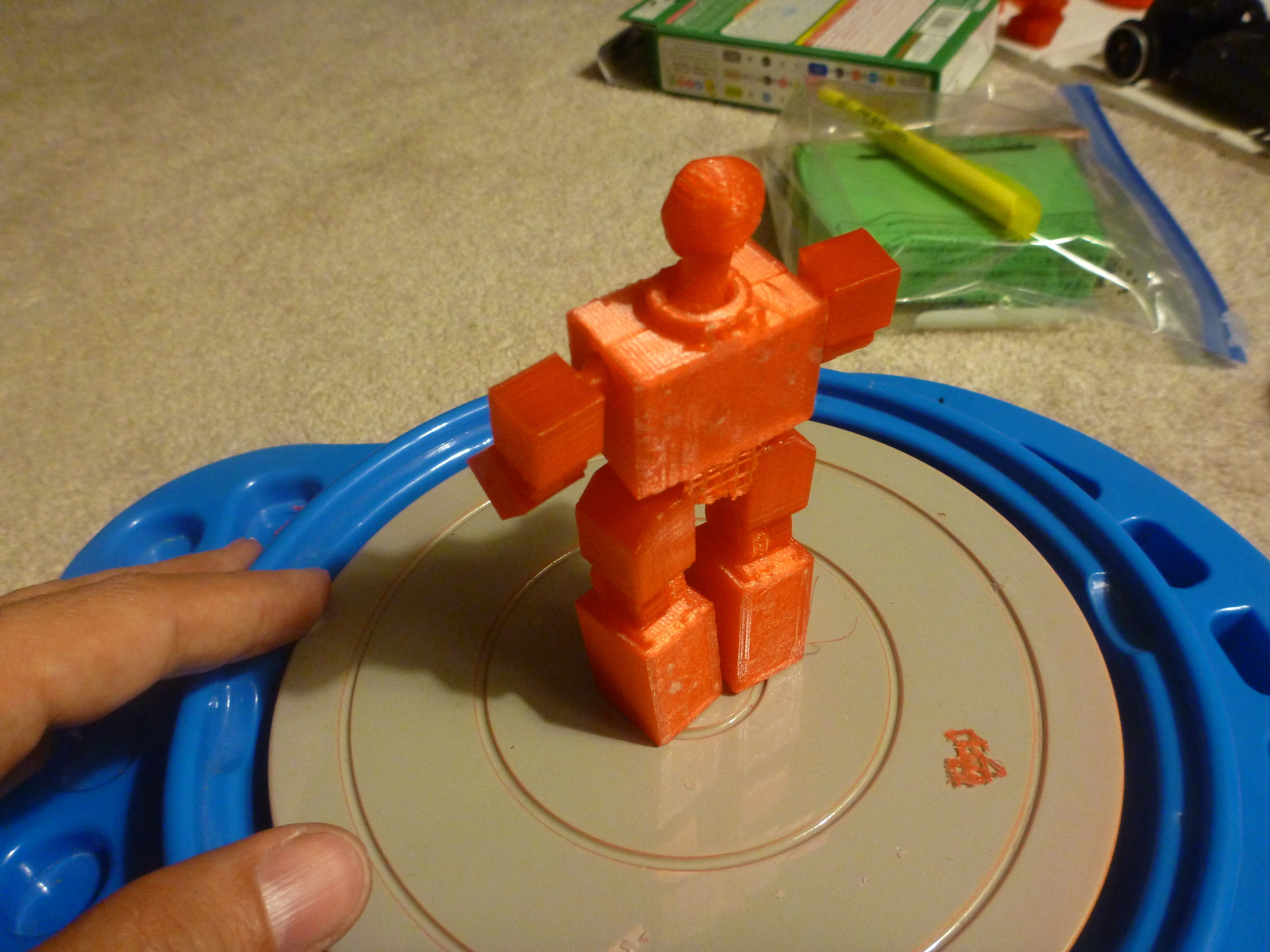 Radio Robot AAA 3D print model_29