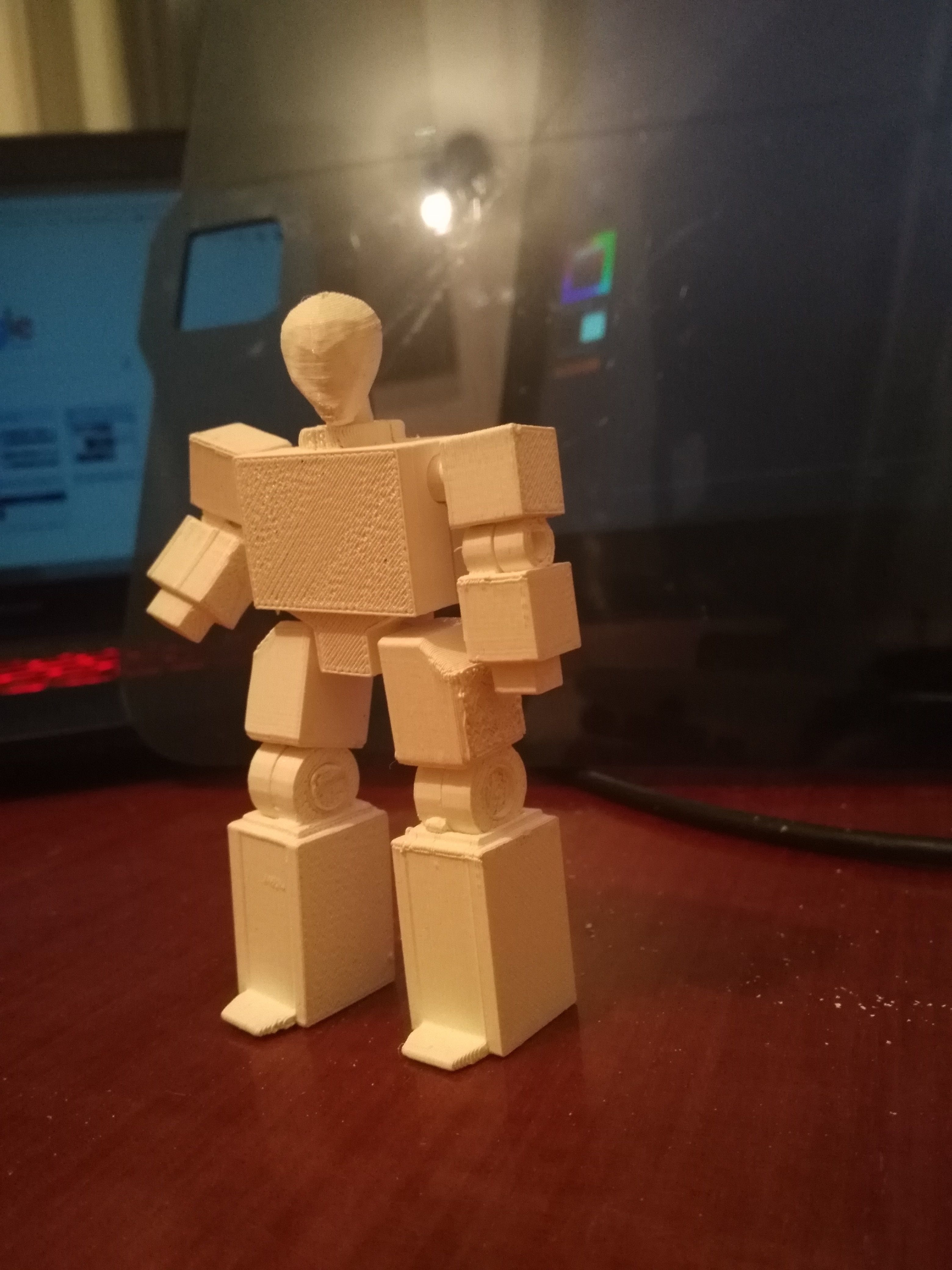 Radio Robot AAA 3D print model_6