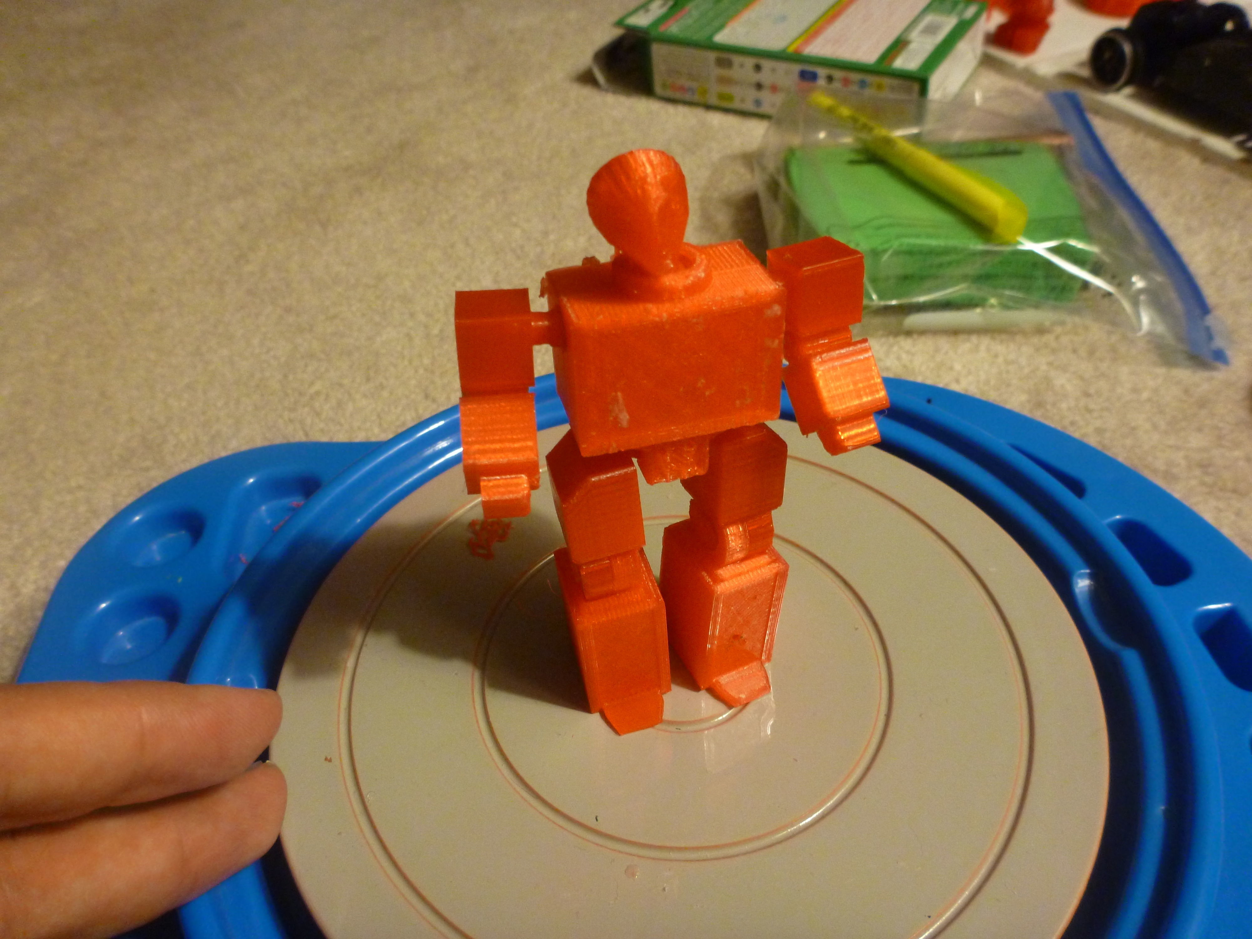 Radio Robot AAA 3D print model_24