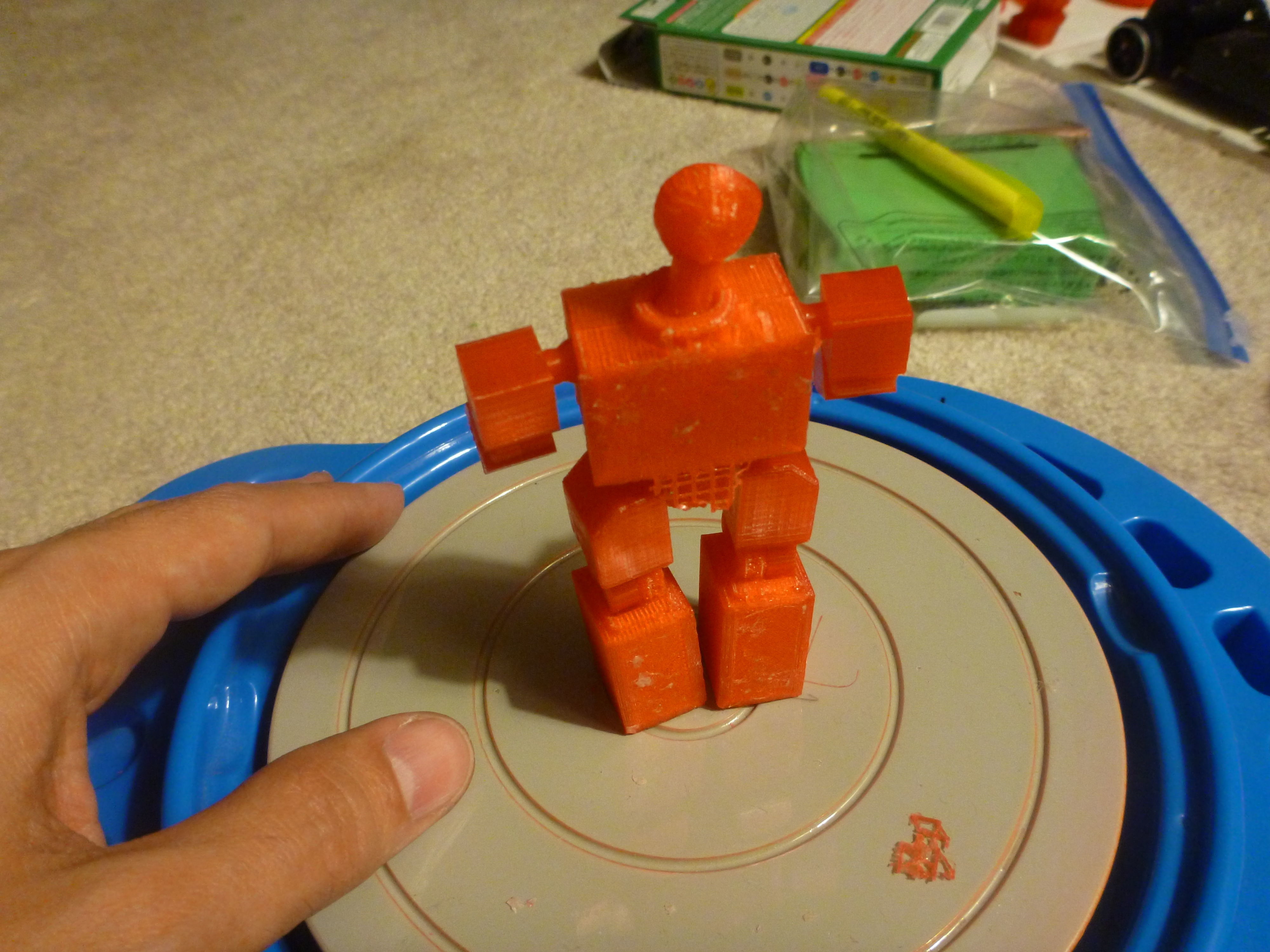 Radio Robot AAA 3D print model_28