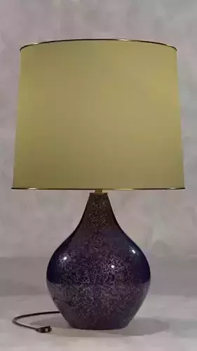Mosaic Table Lamp Free 3D model