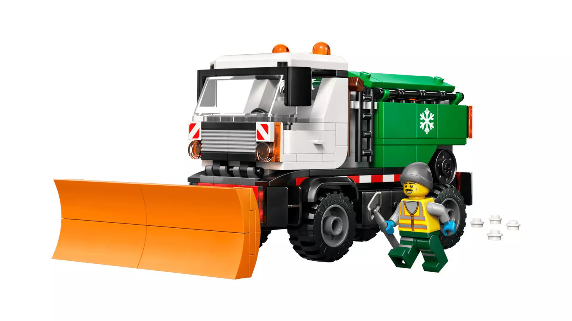 TwindBricks3D - 60490 Snowplow 3D print model