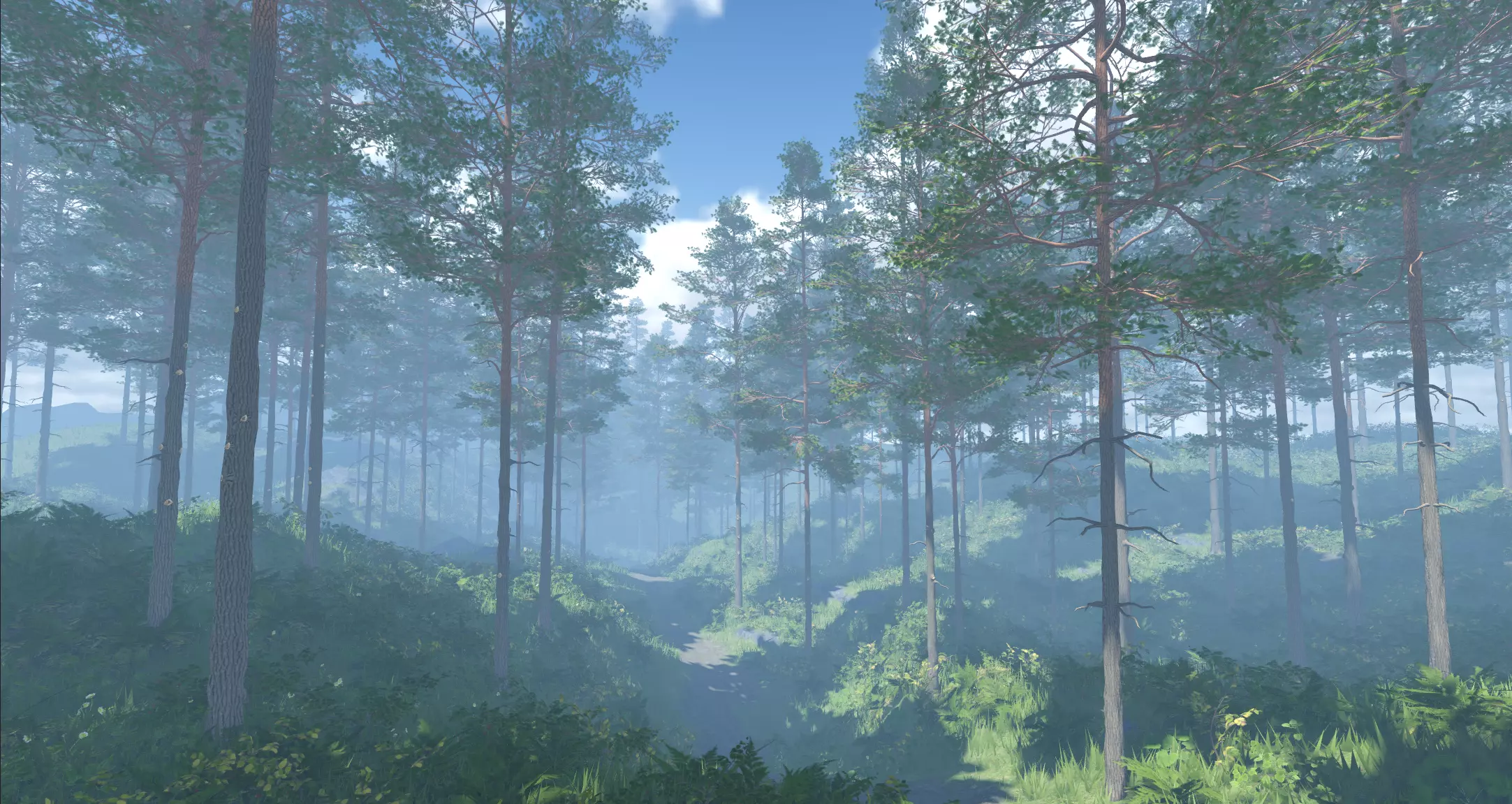 ROBLOX Realistic European Pine Tree Pack Low-poly 3D model