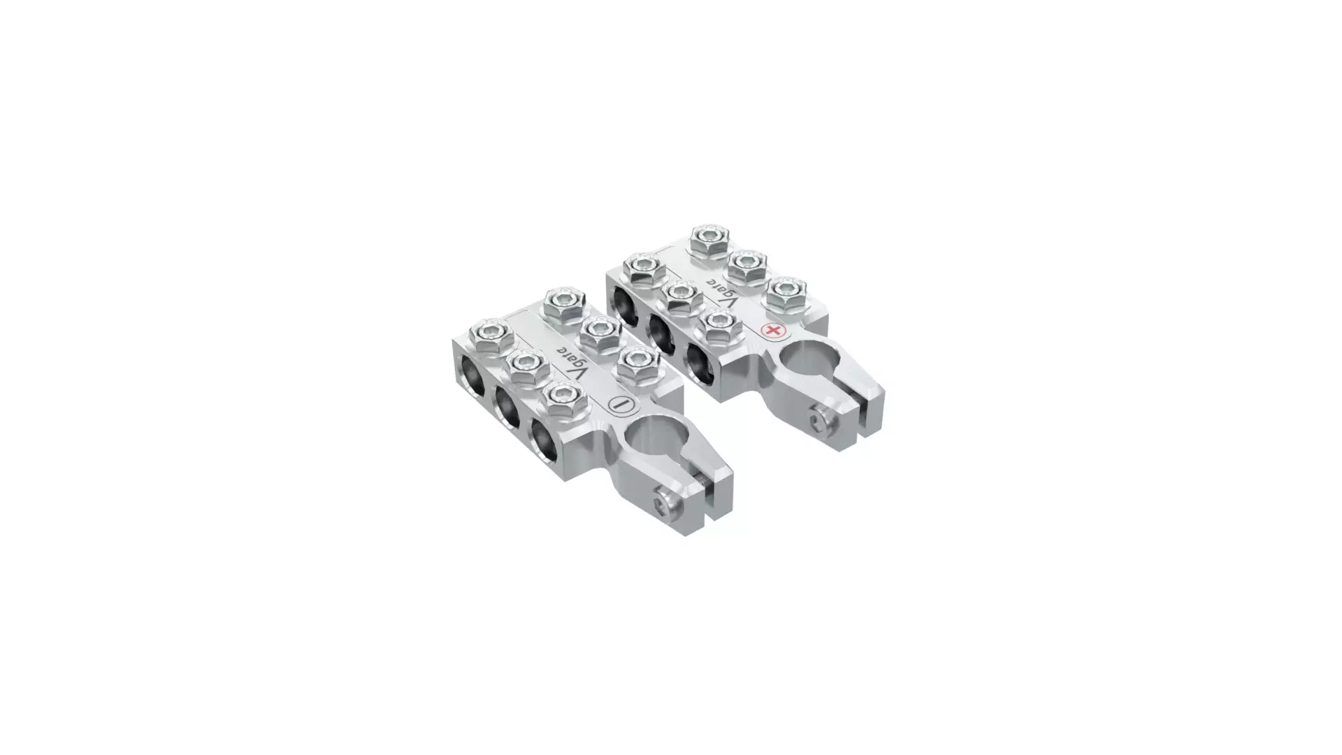 Vgate battery terminals Low-poly 3D model