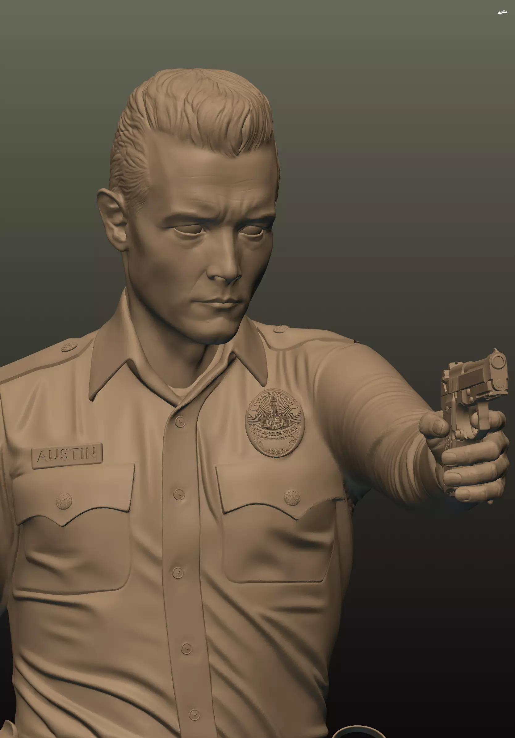 T1000 Terminator 3D print model