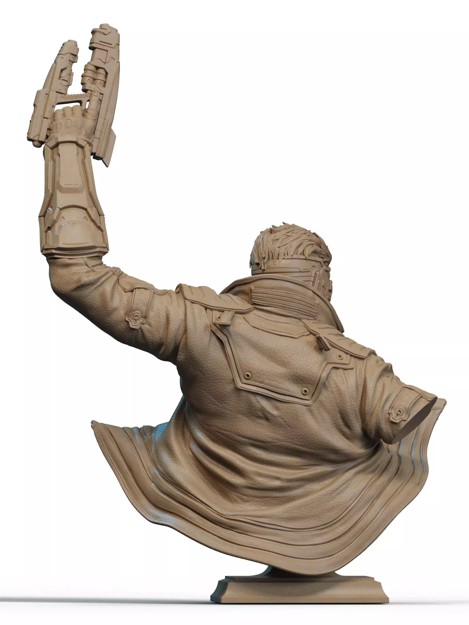 Star Lord Bust 3D Print 3D print model