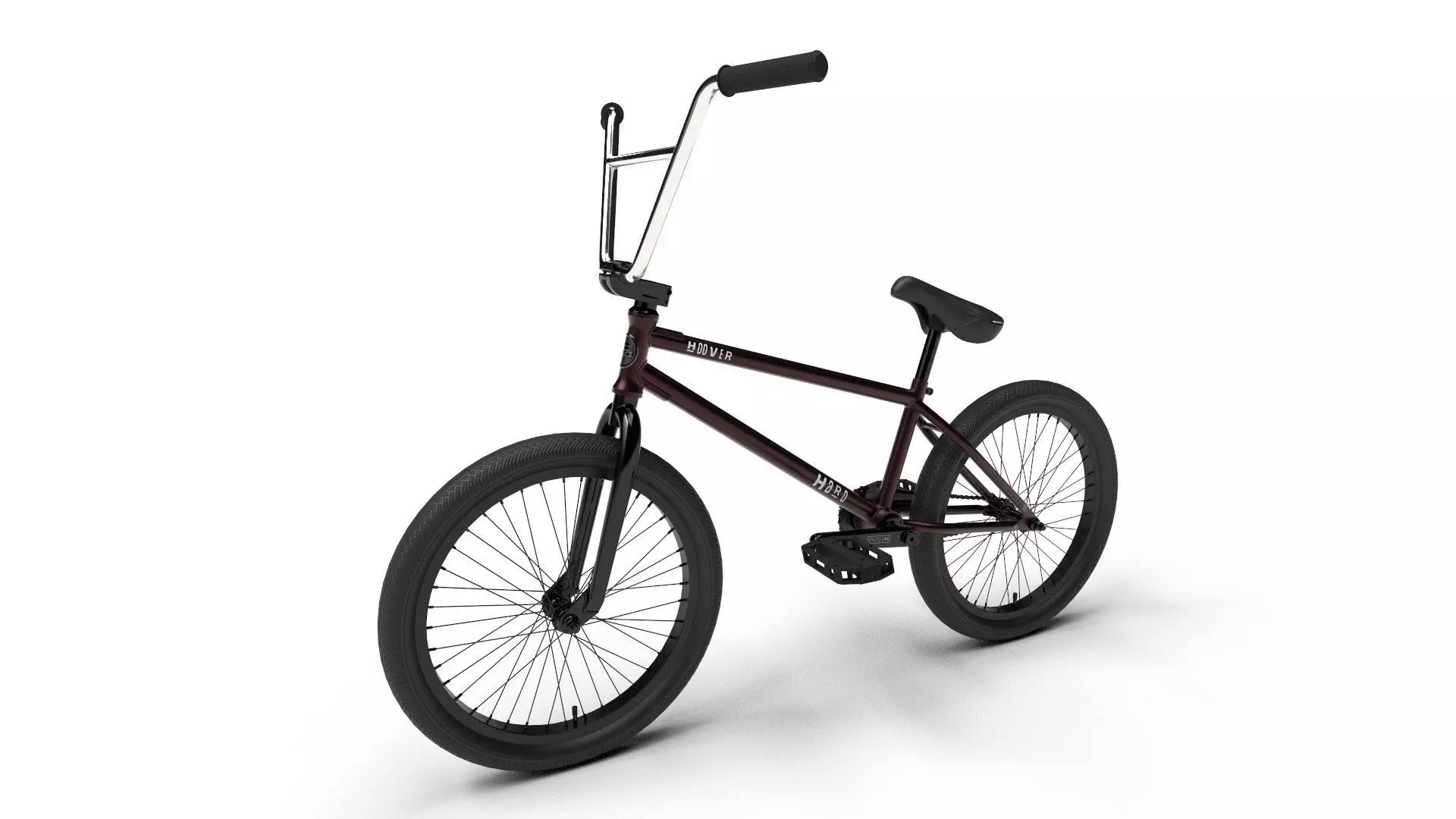 Haro Hoover BMX Merlot 3D model
