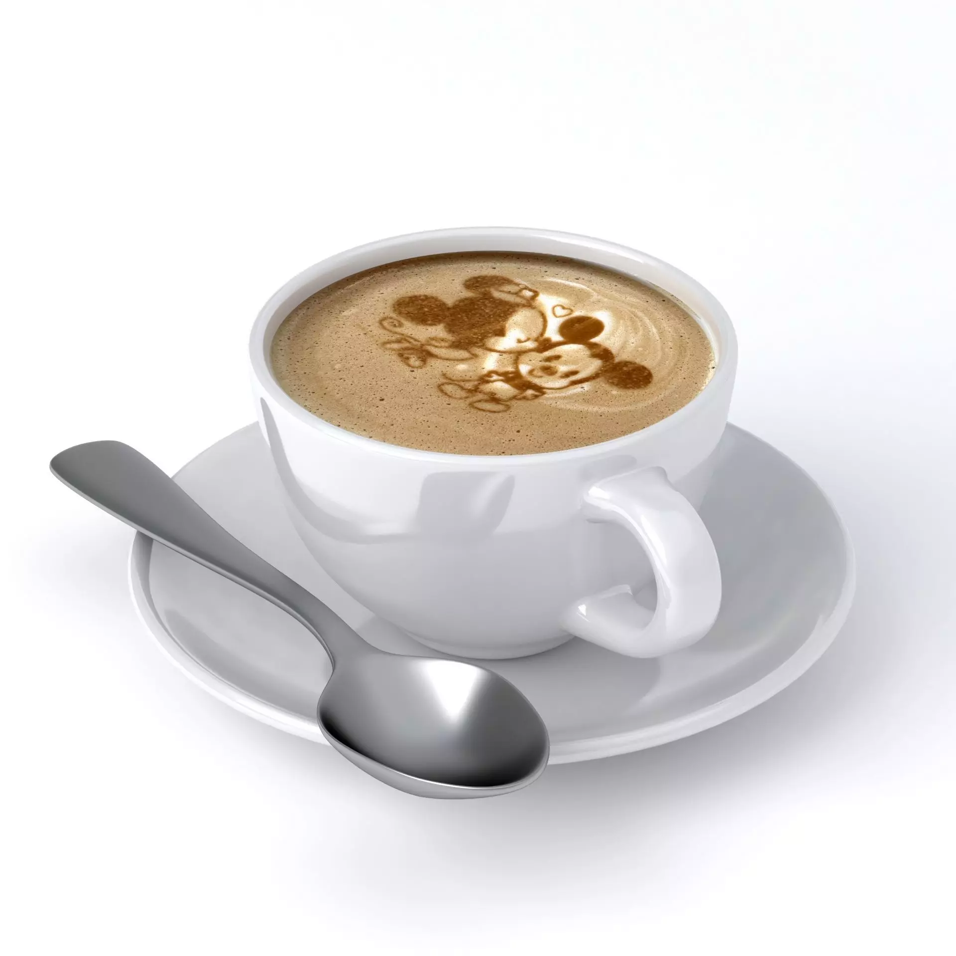 Cappuccino Cup v1 3D model