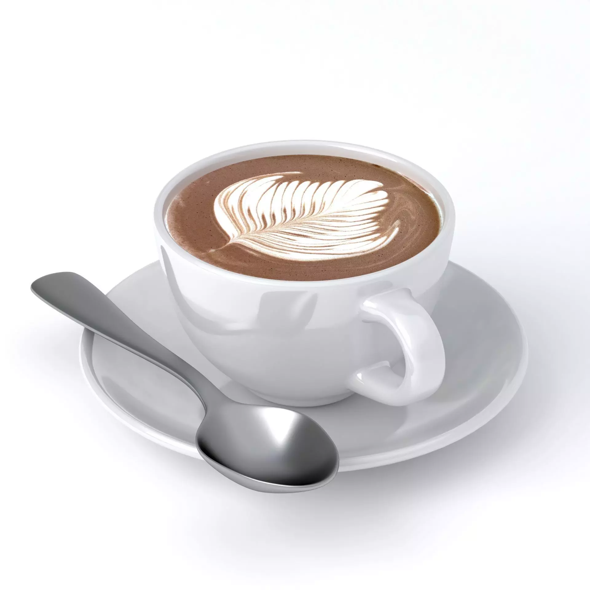 Cappuccino Cup v2 3D model