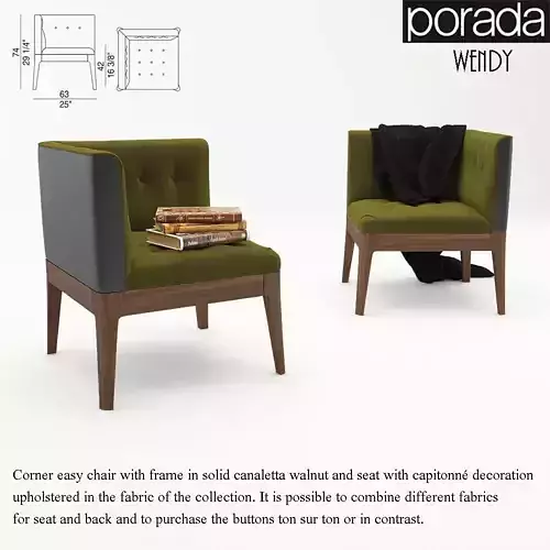 Porada Wendy 3D model