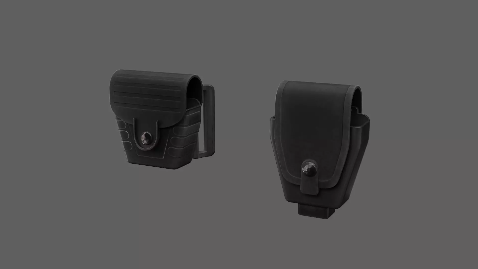 Handcuffs Holster Low-poly 3D model