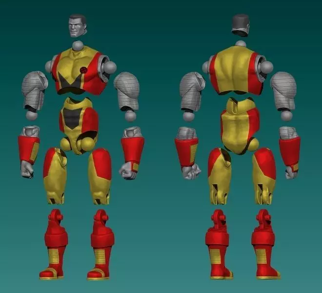 Colossus - Articulado 3D print model