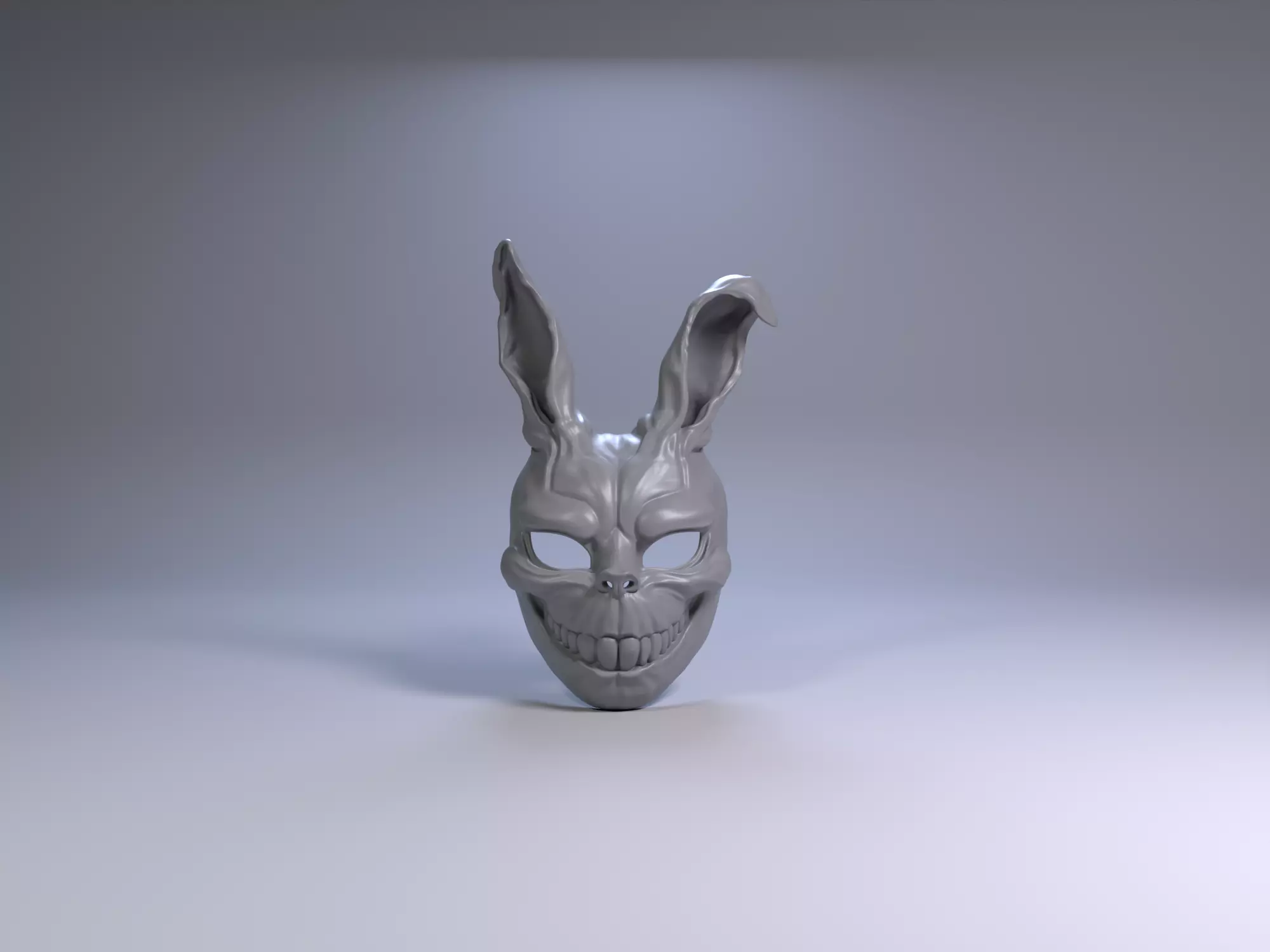Rabbit Horror Mask Donnie Darko Inspired 3D Printable STL File 3D print model