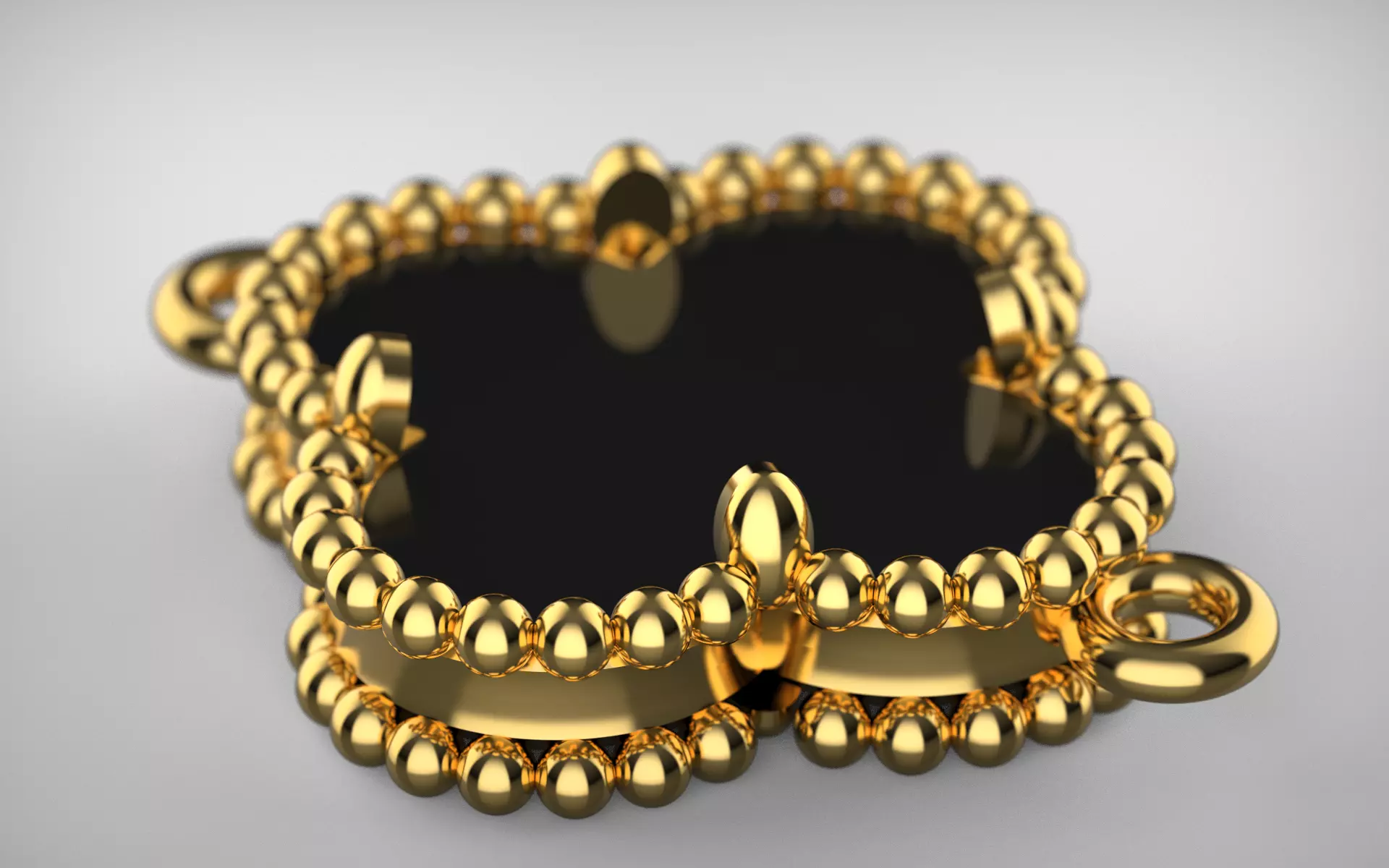 Bracelet Clover Alhambra 3D print model