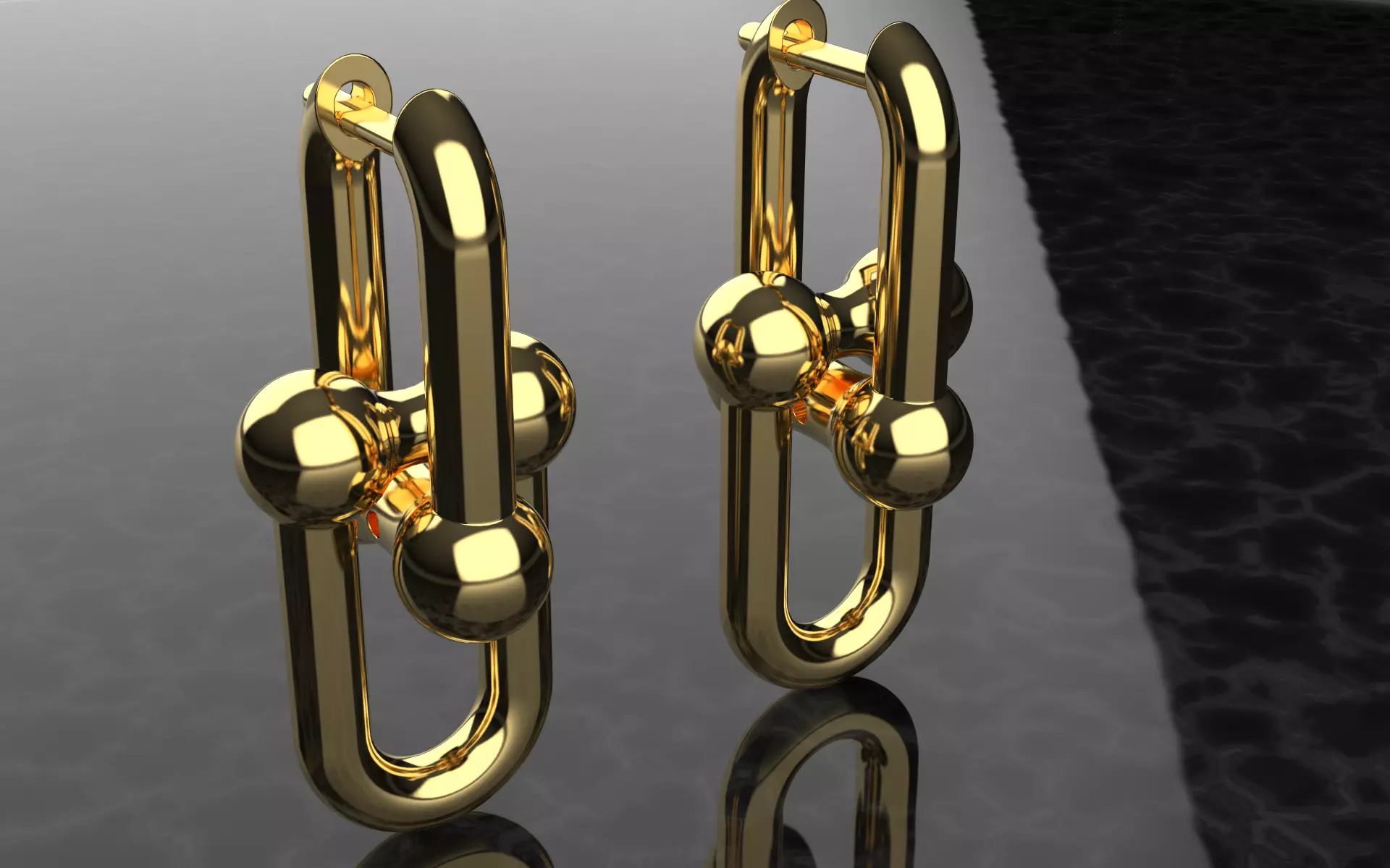 Earrings Tiffany Hard Wear 3D print model