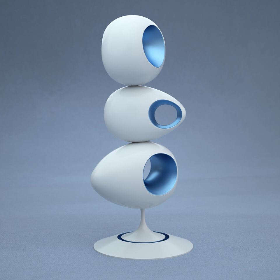Egg sculpture 3D model 3D printable | CGTrader