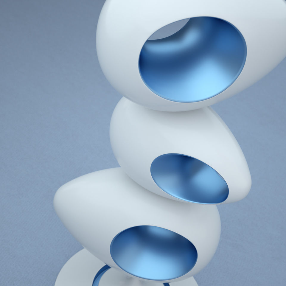 Egg sculpture 3D model 3D printable | CGTrader