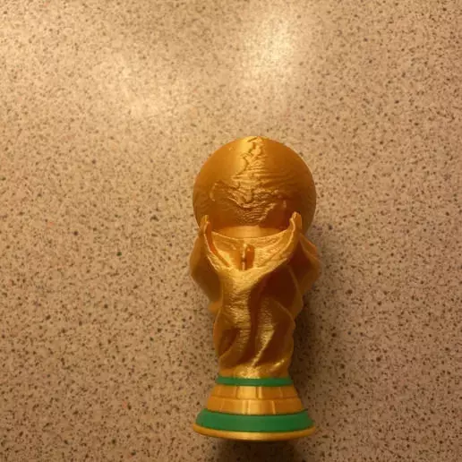 Fidget World Cup Clicker Toy 3D print model