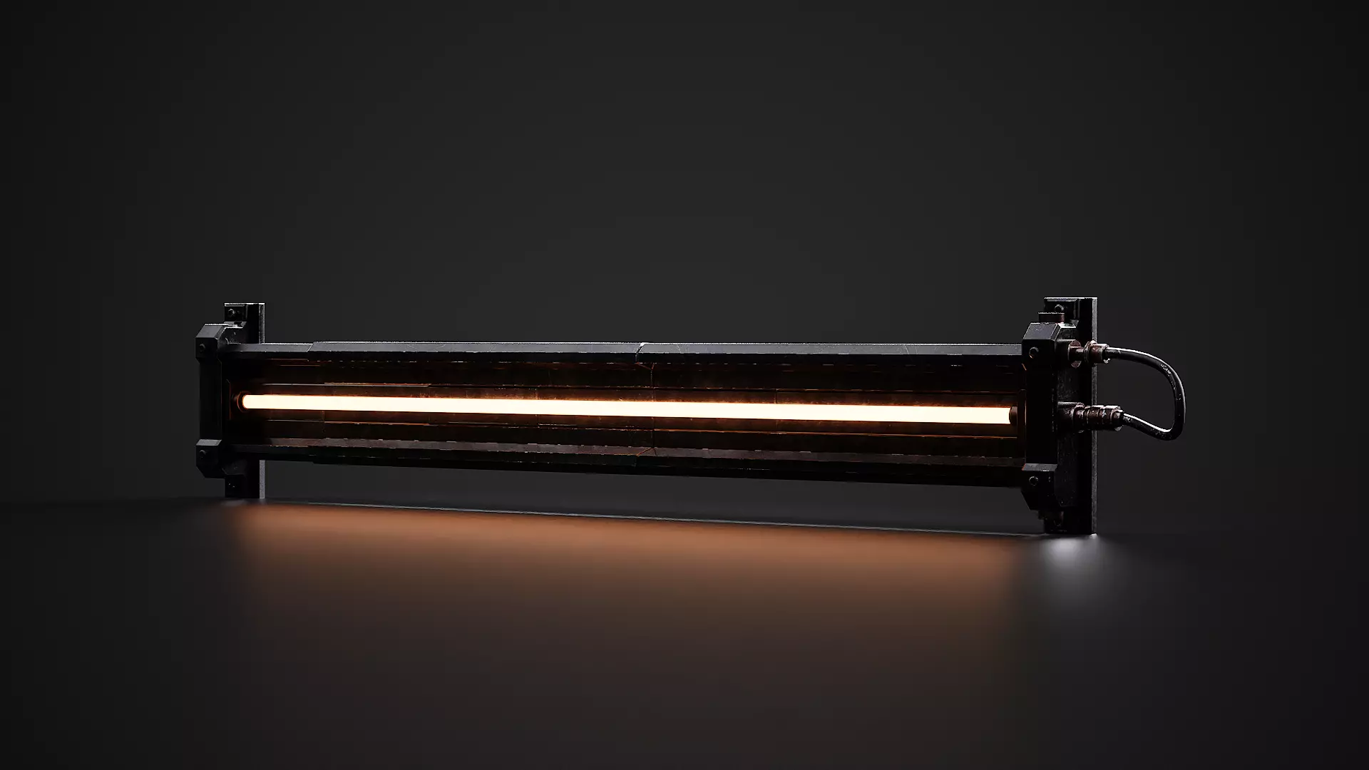 2 Cyber Lights Free low-poly 3D model