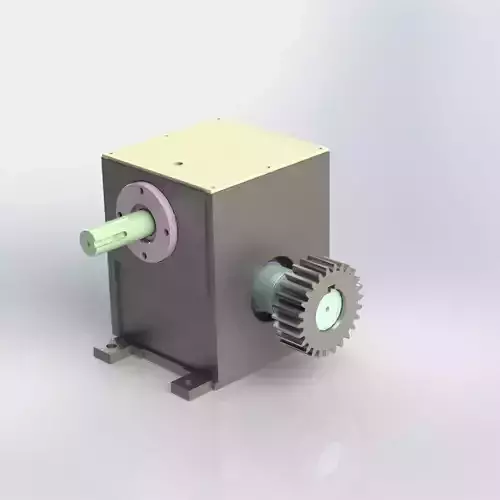 Worm  Gear Box 3D model