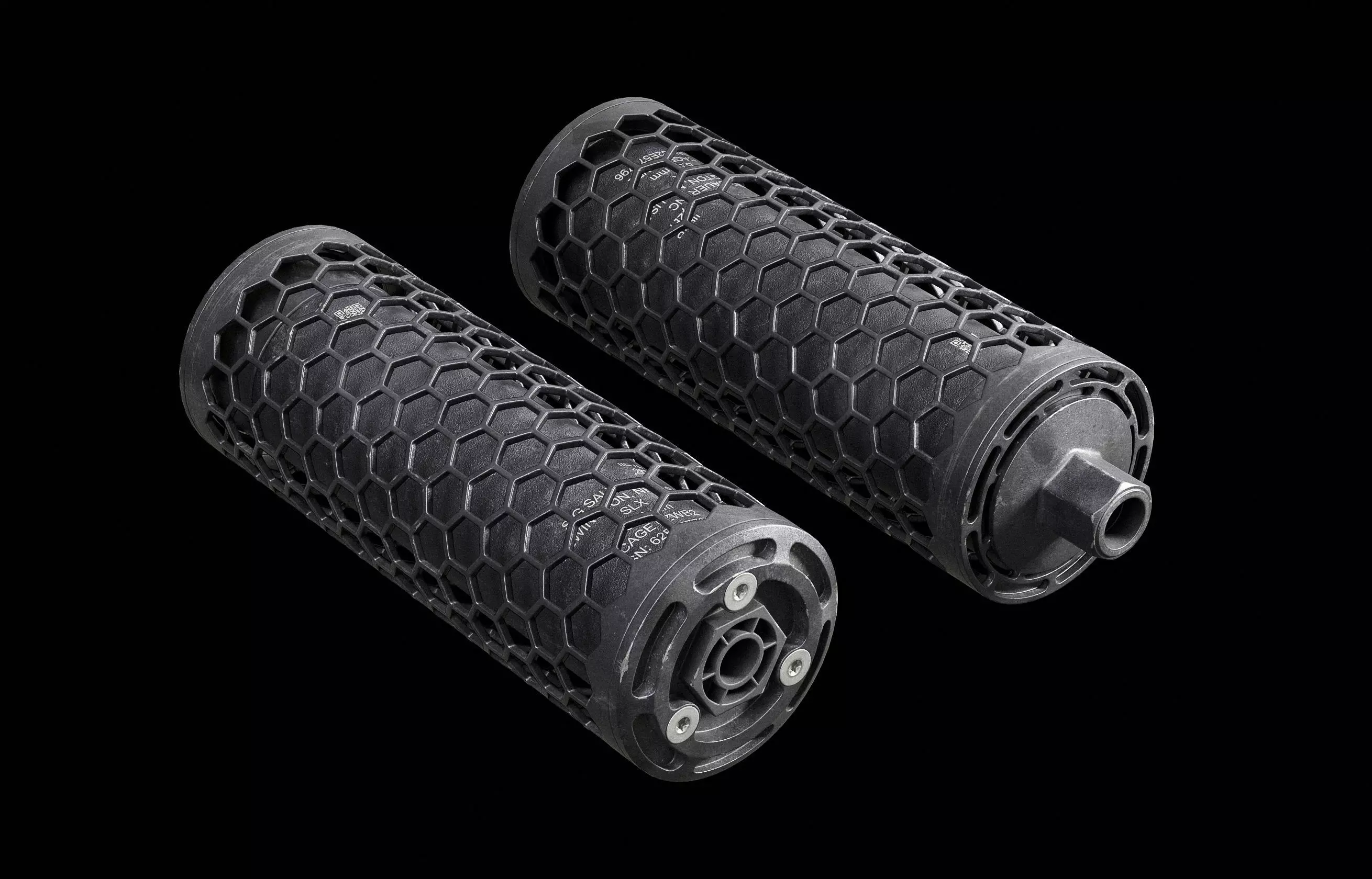 Sig Sauer SURG556 Suppressor Low-poly 3D model