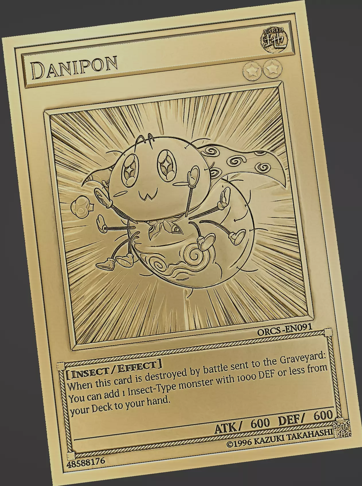 Danipon - yu-gi-oh Free 3D print model