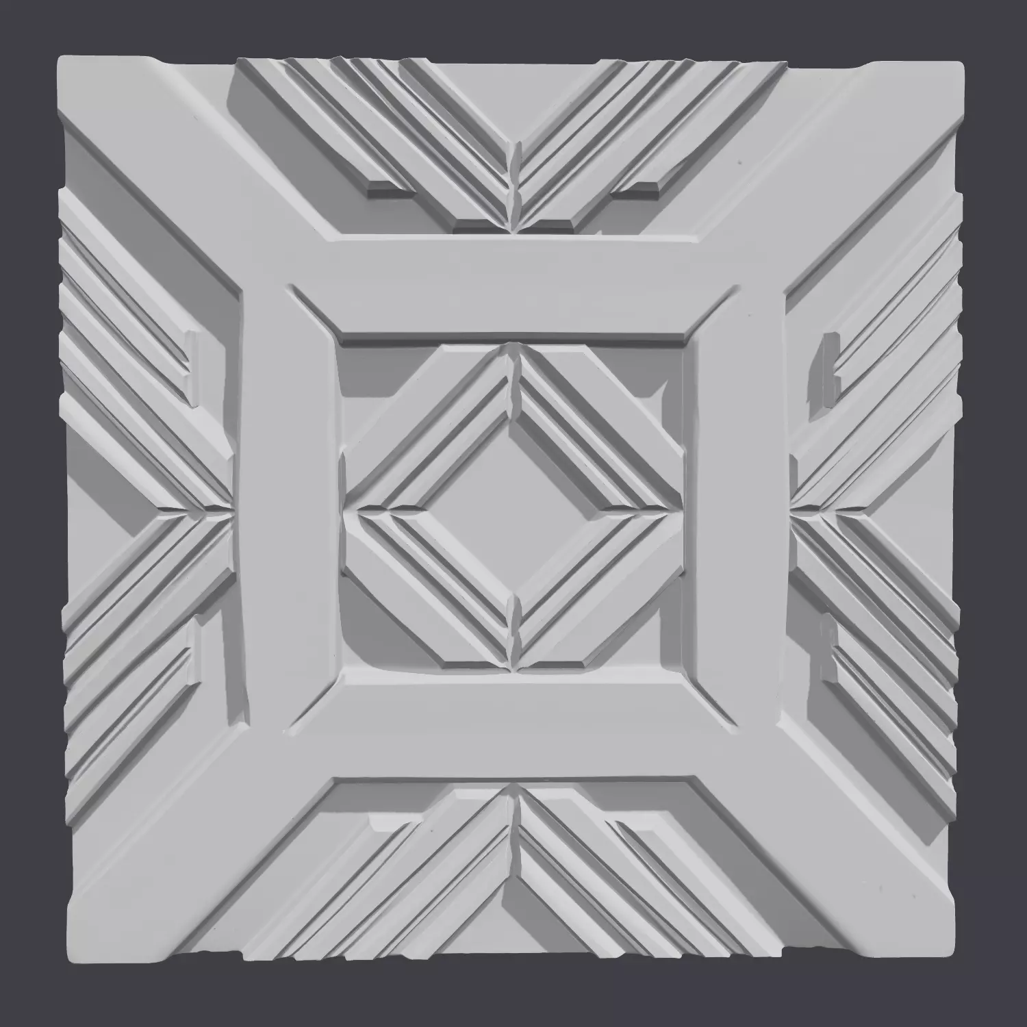 3D Wall Panel WPR17 3D print model