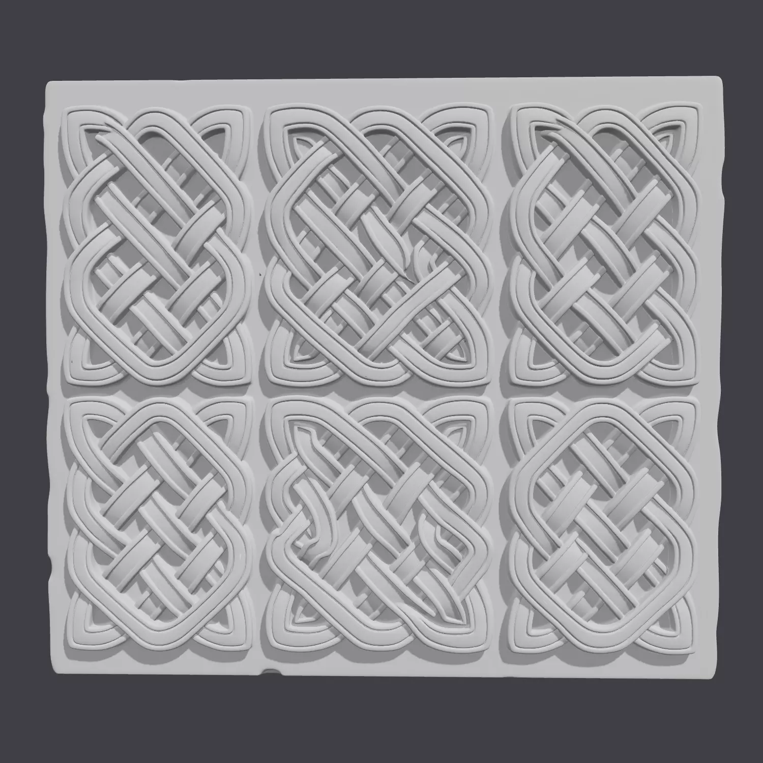 3D Wall Panel WPR14 3D print model