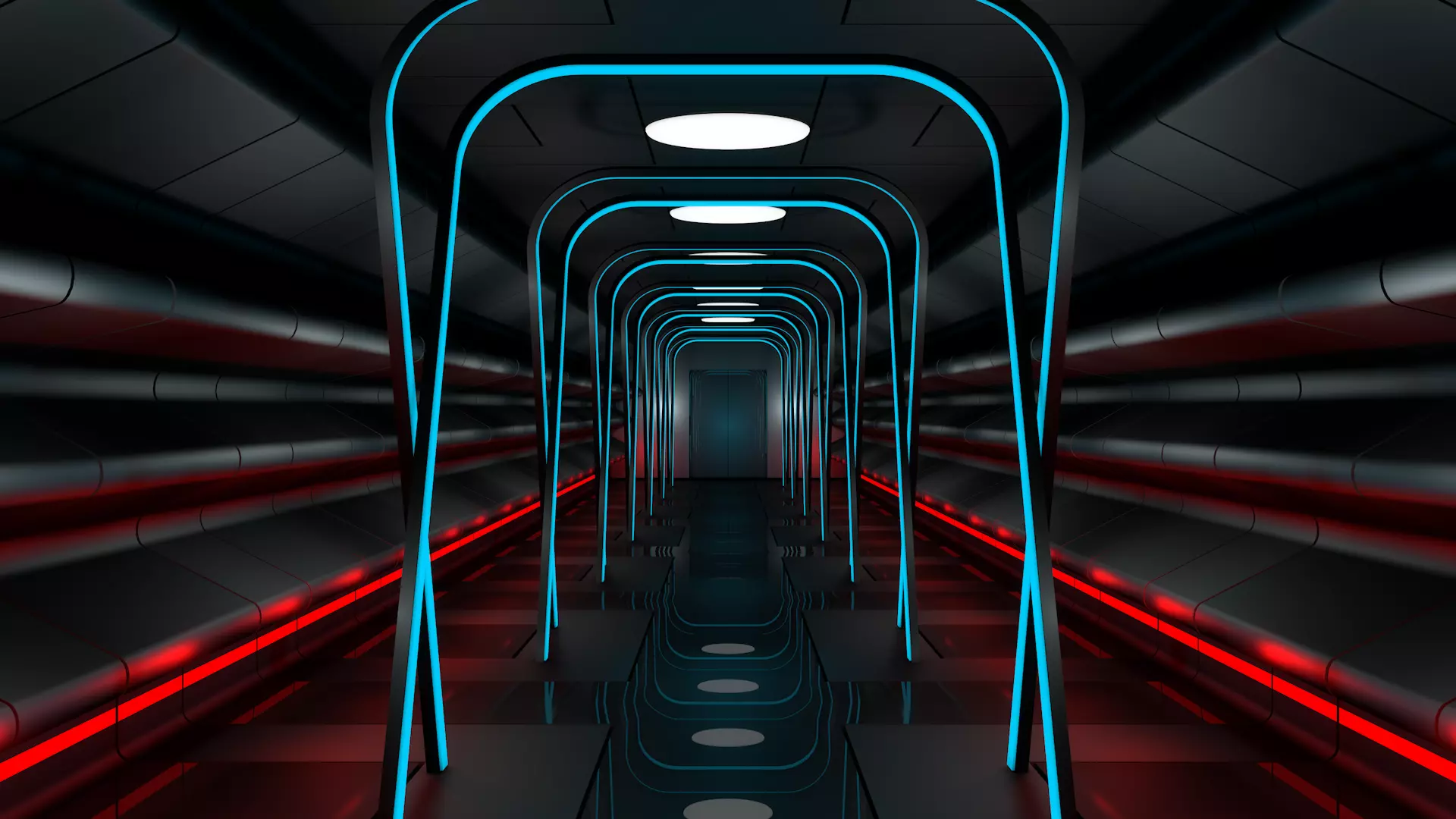 Sci Fi Interior 3D model