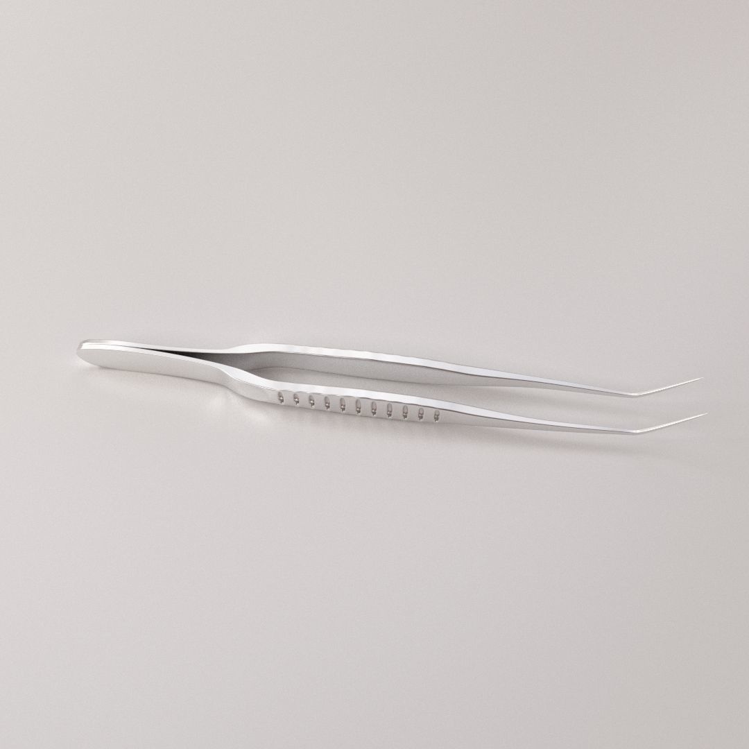 Dental Tweezers 3D model_1