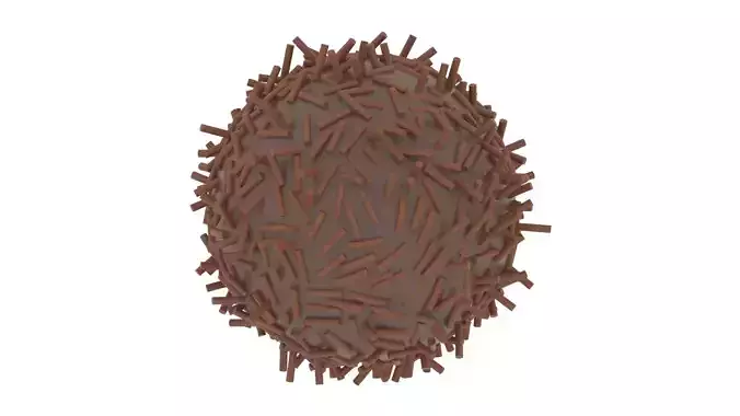 Brazilian Brigadeiro 3D model 7