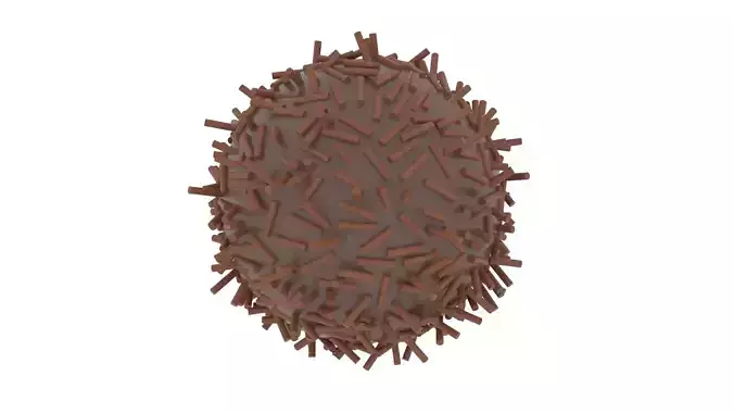 Brazilian Brigadeiro 3D model